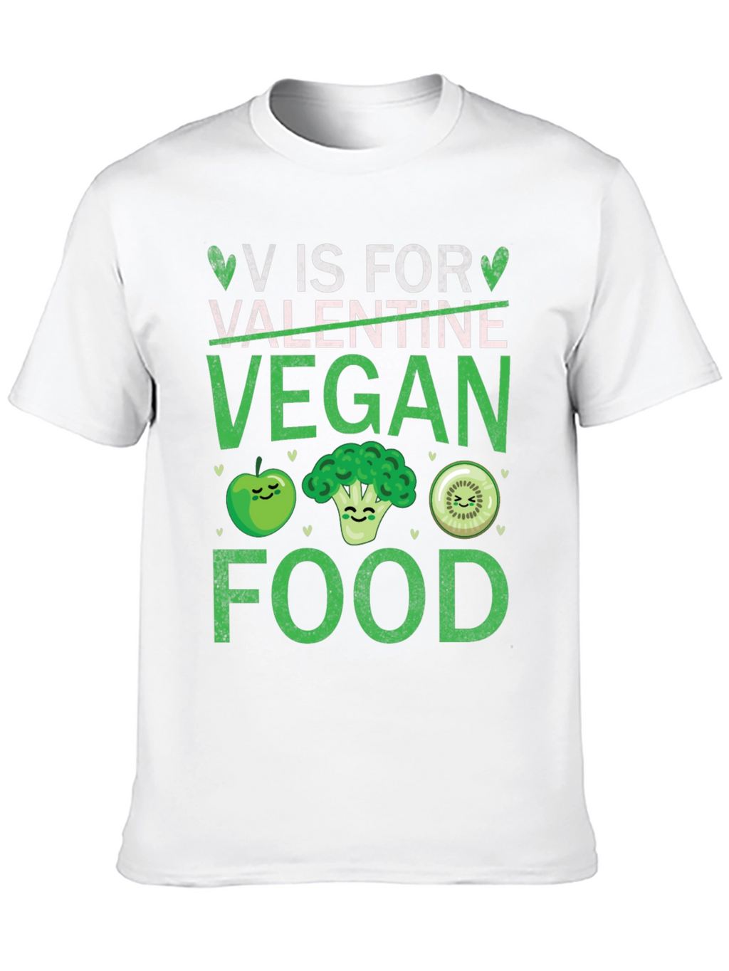 Vegan Valentine Food T-Shirt