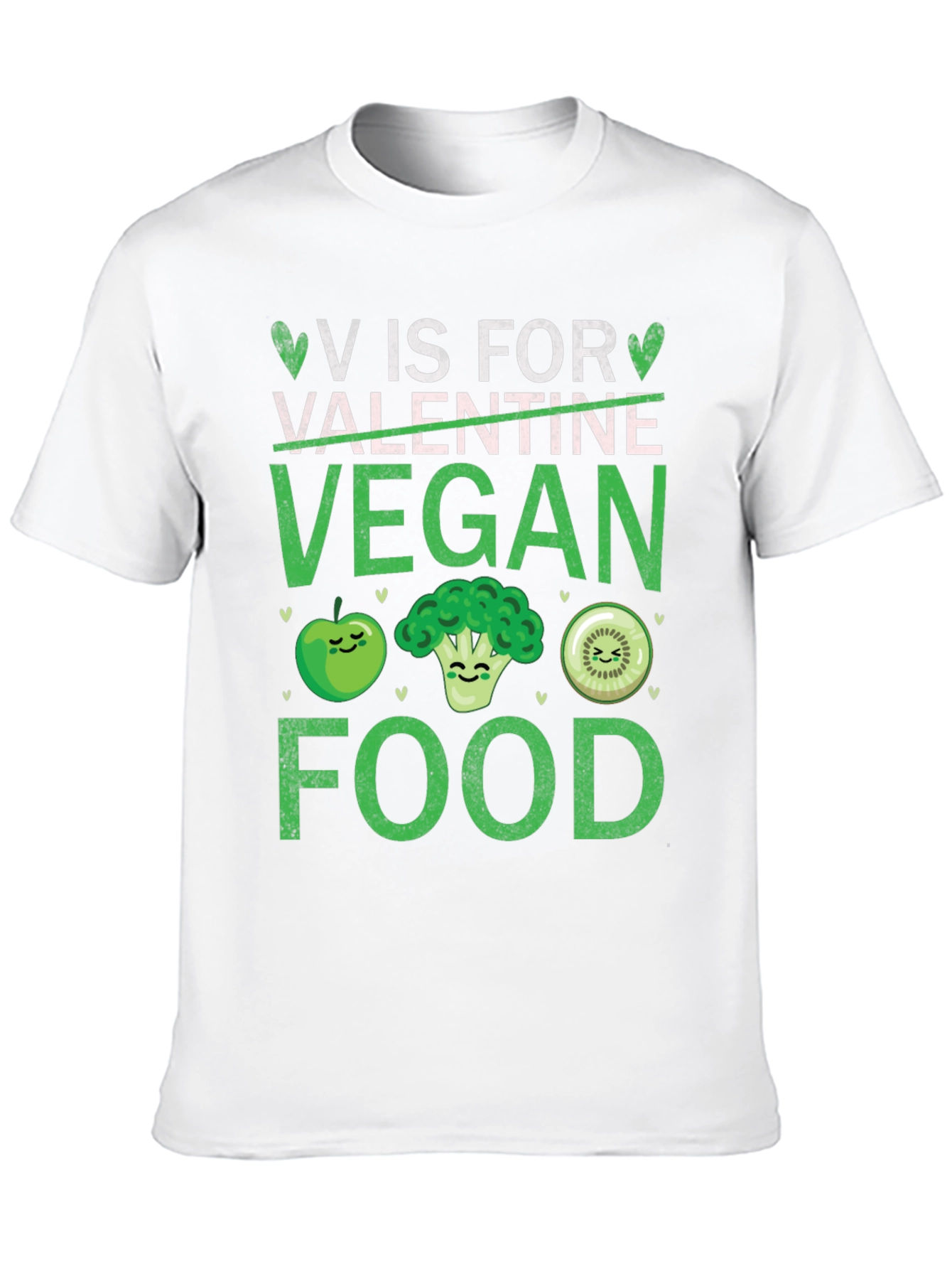 Vegan Valentine Food T-Shirt