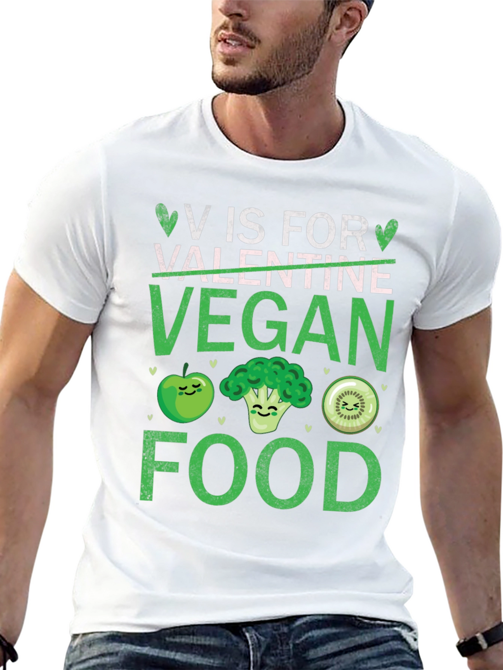 Vegan Valentine Food T-Shirt