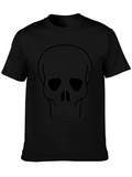 Skull Graphic Black T-Shirt