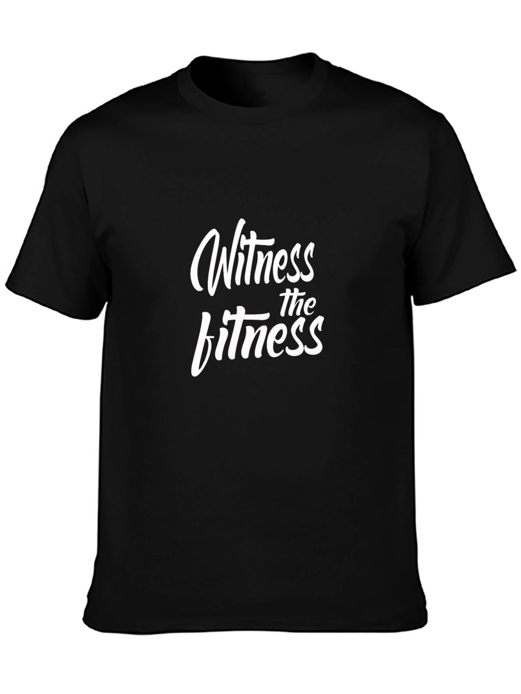 Witness the Fitness Black Graphic T-Shirt