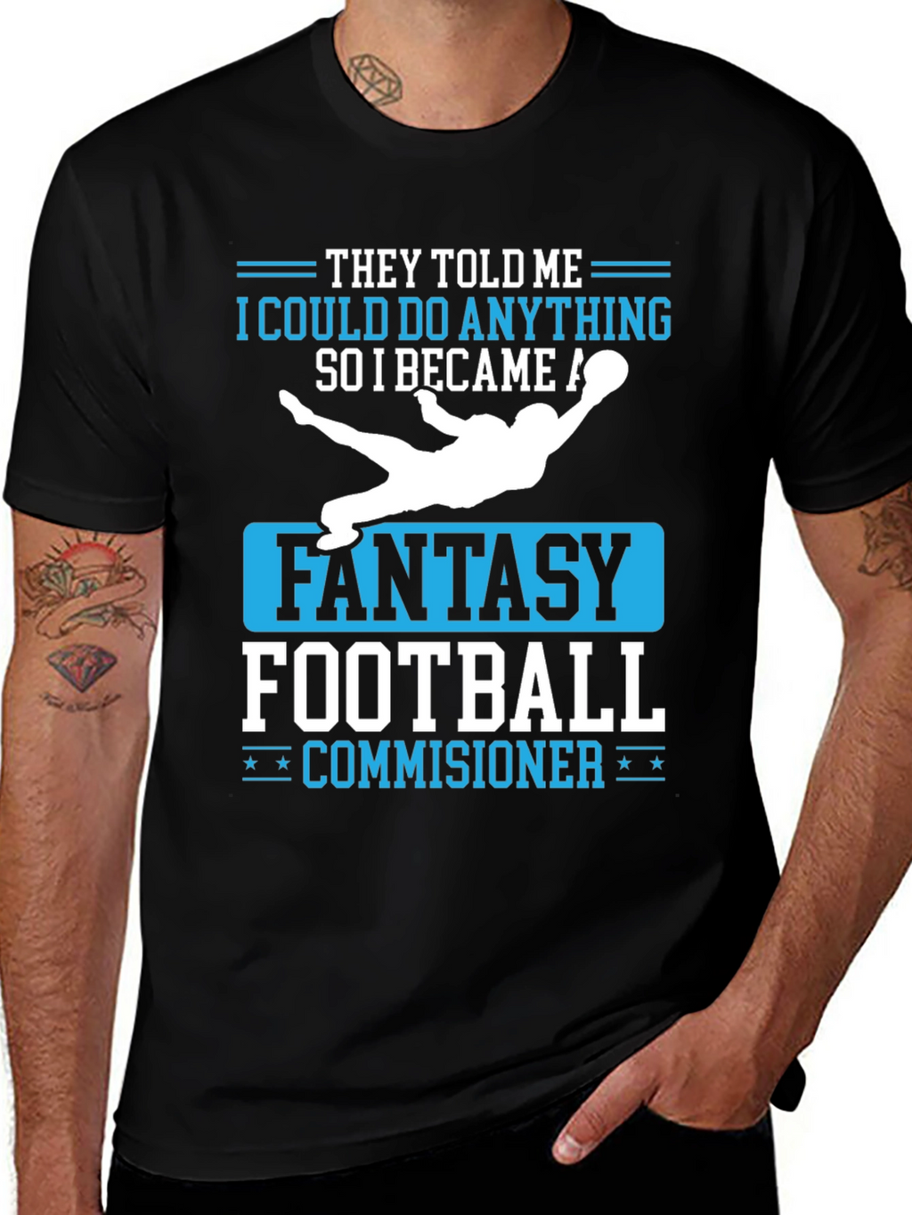 Fantasy Football Commissioner T-Shirt