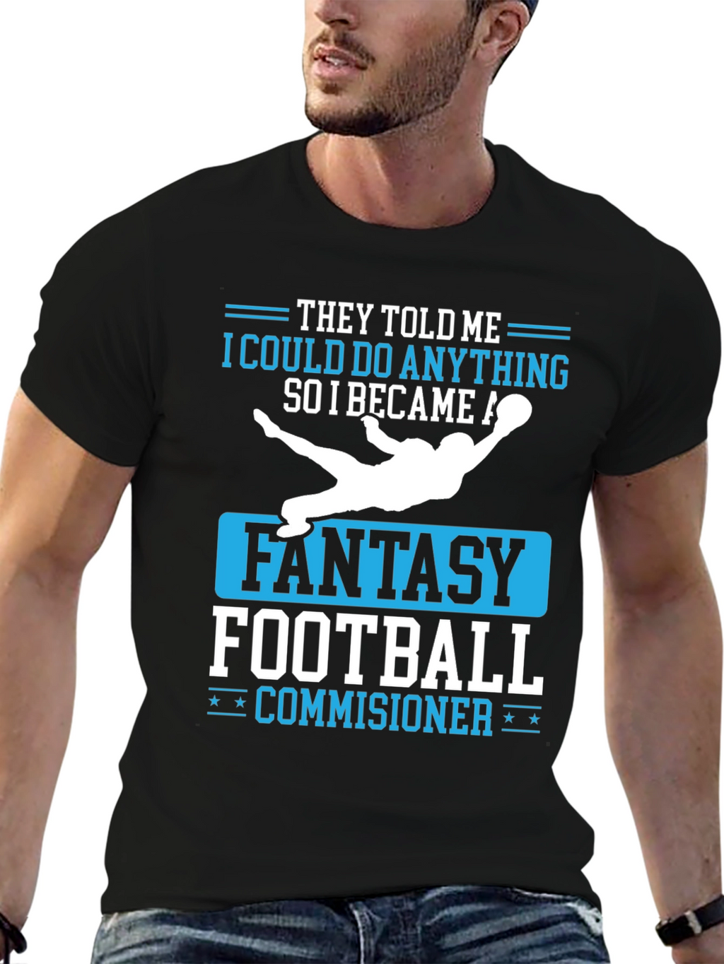 Fantasy Football Commissioner T-Shirt