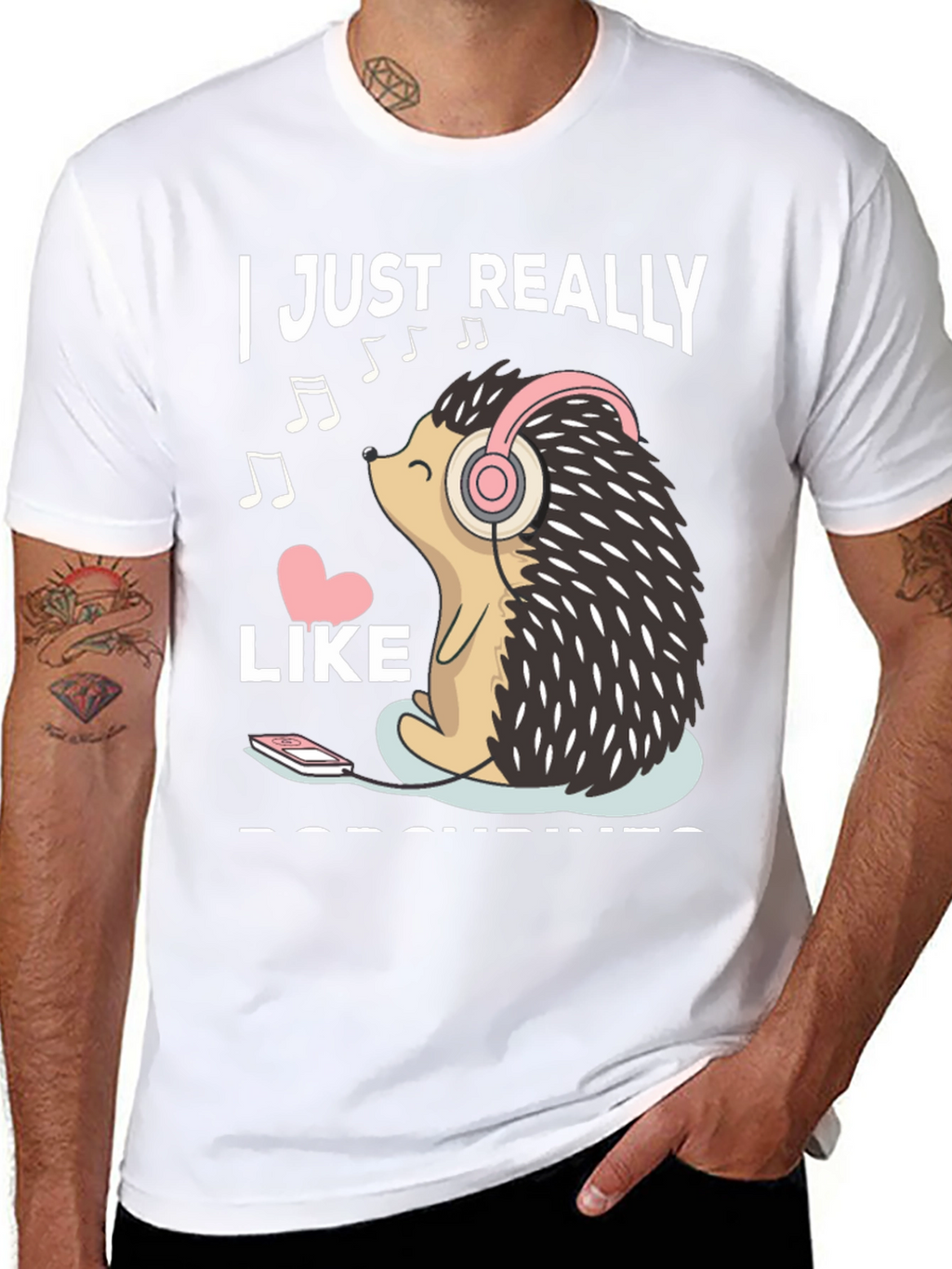 I Love Hedgehogs T-Shirt