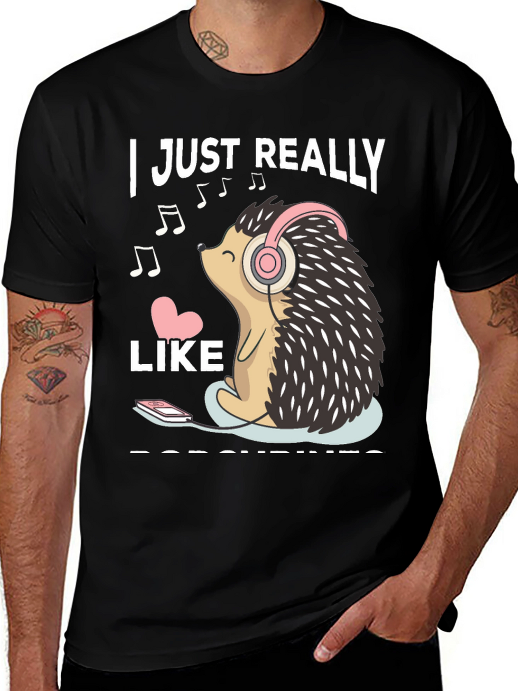 I Love Hedgehogs T-Shirt