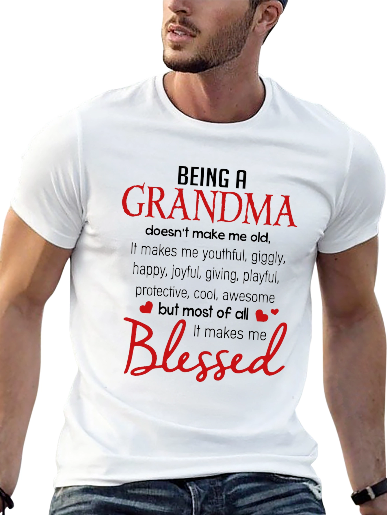 Being a Grandma Blessed T-Shirt