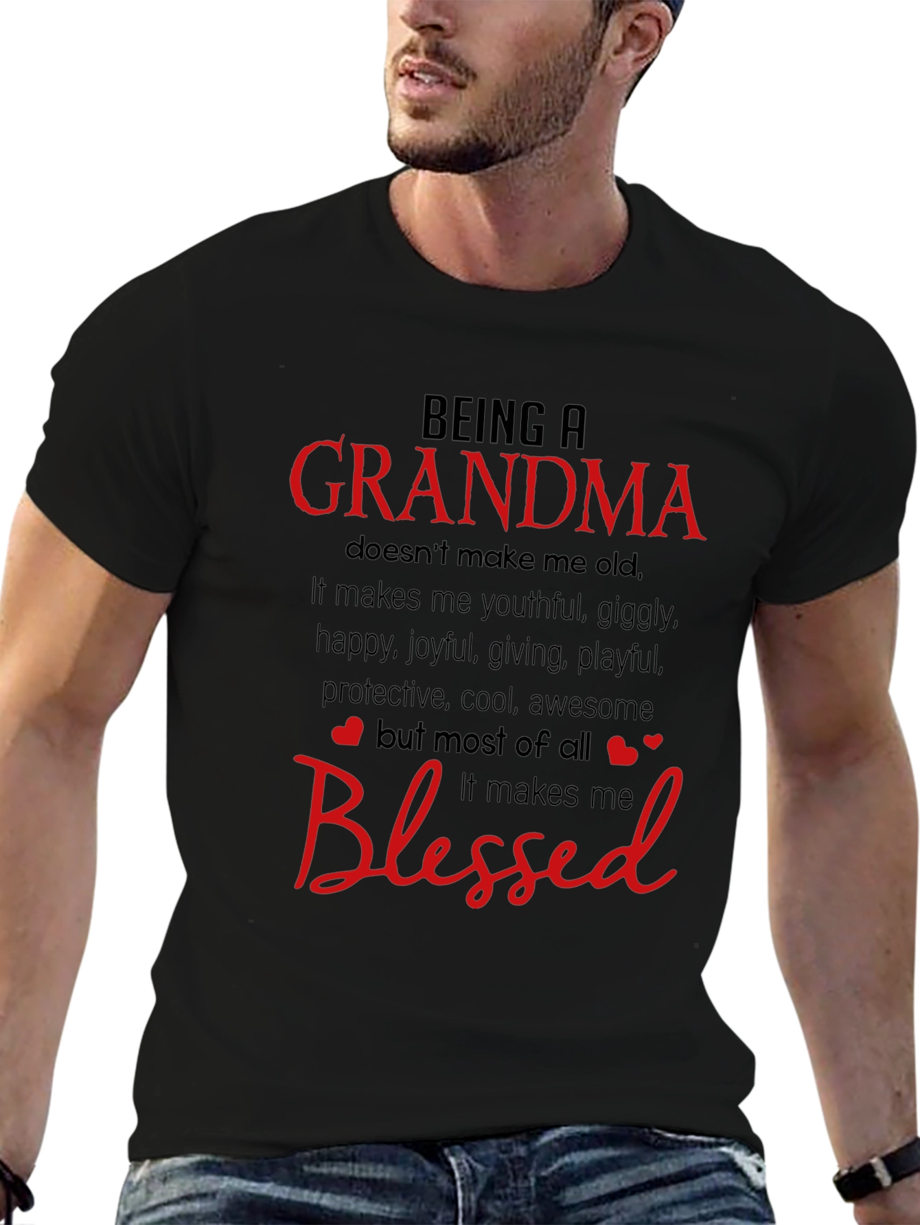 Being a Grandma Blessed T-Shirt