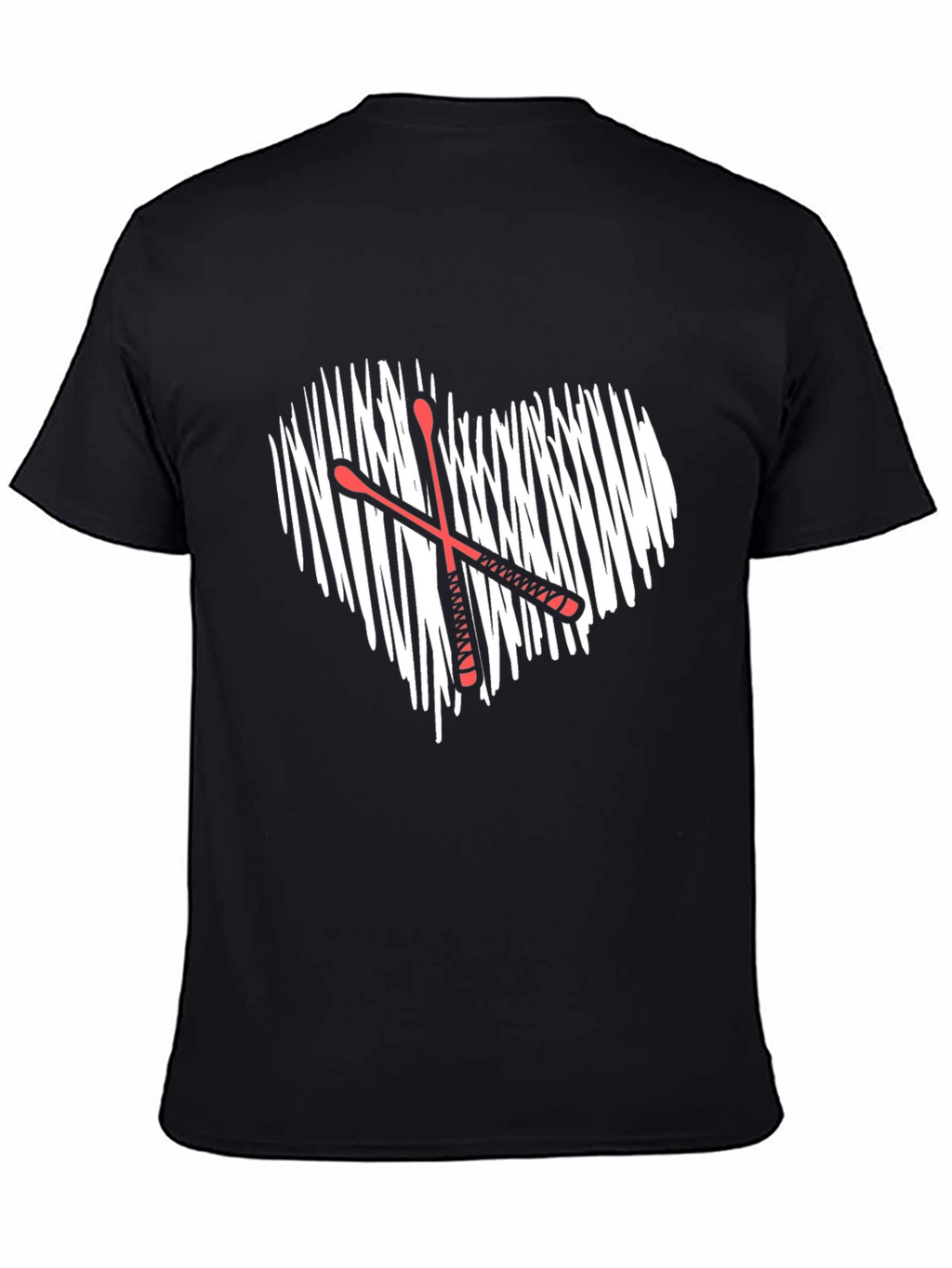 Drummer Heartbeat T-Shirt - Music Lover Tee