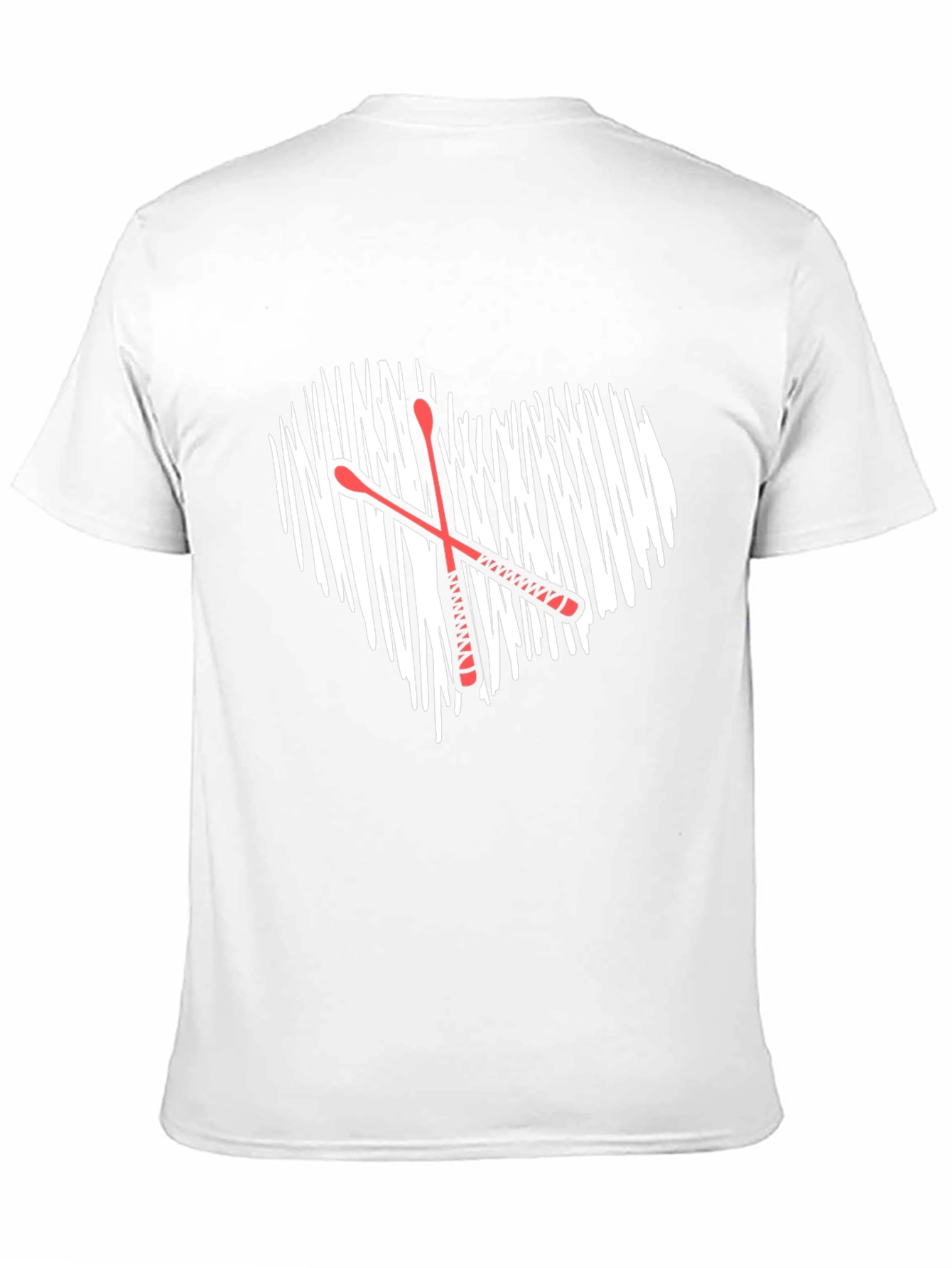 Drummer Heartbeat T-Shirt - Music Lover Tee