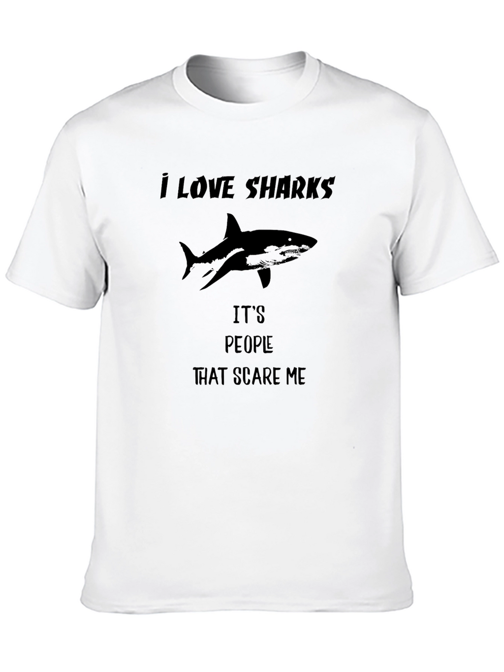 I Love Sharks Graphic Tee