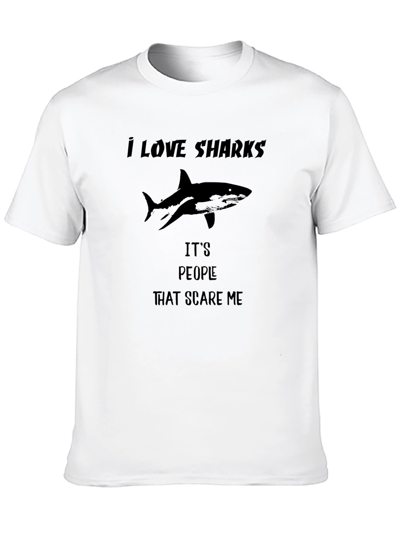 I Love Sharks Graphic Tee