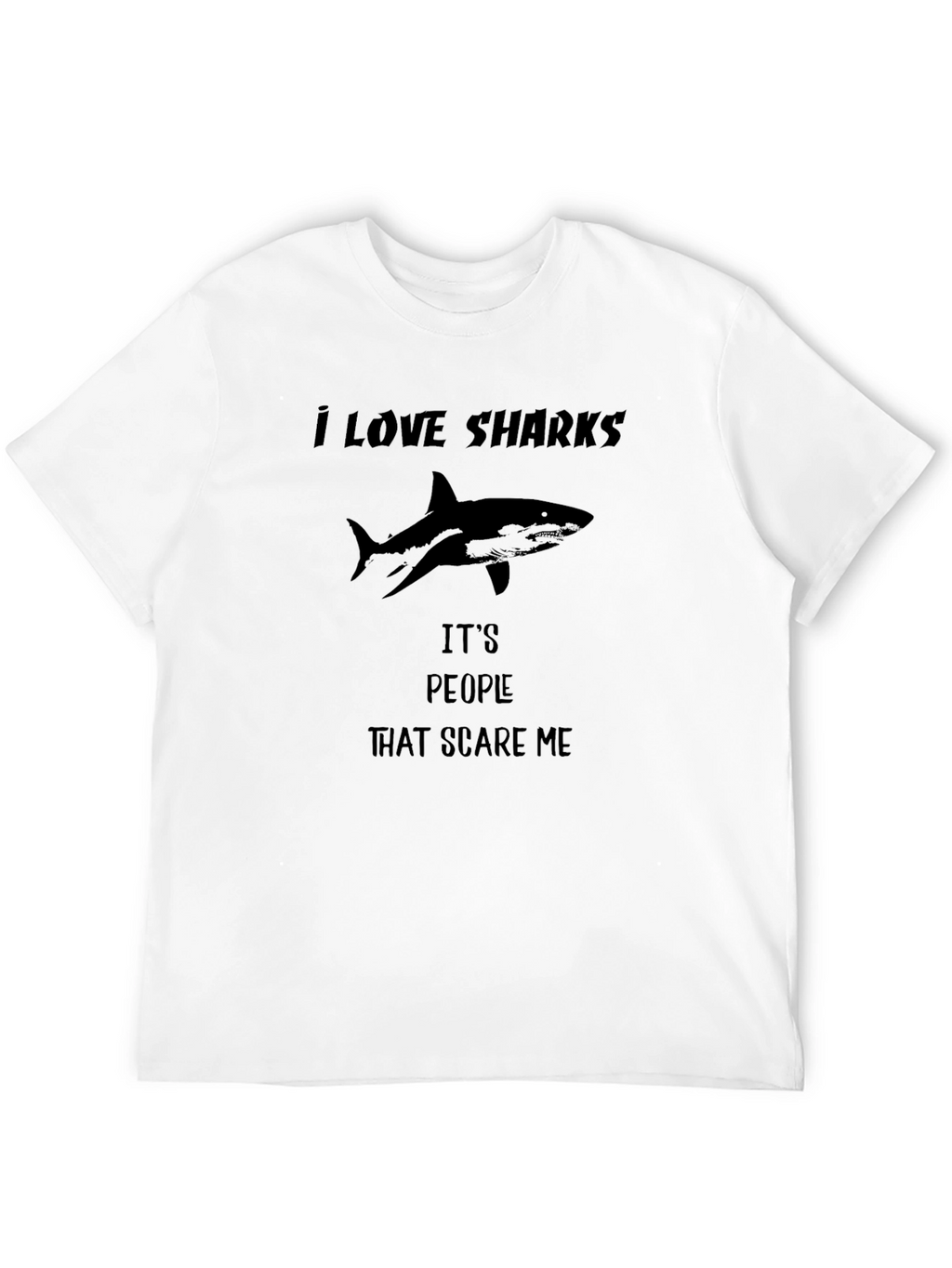 I Love Sharks Graphic Tee