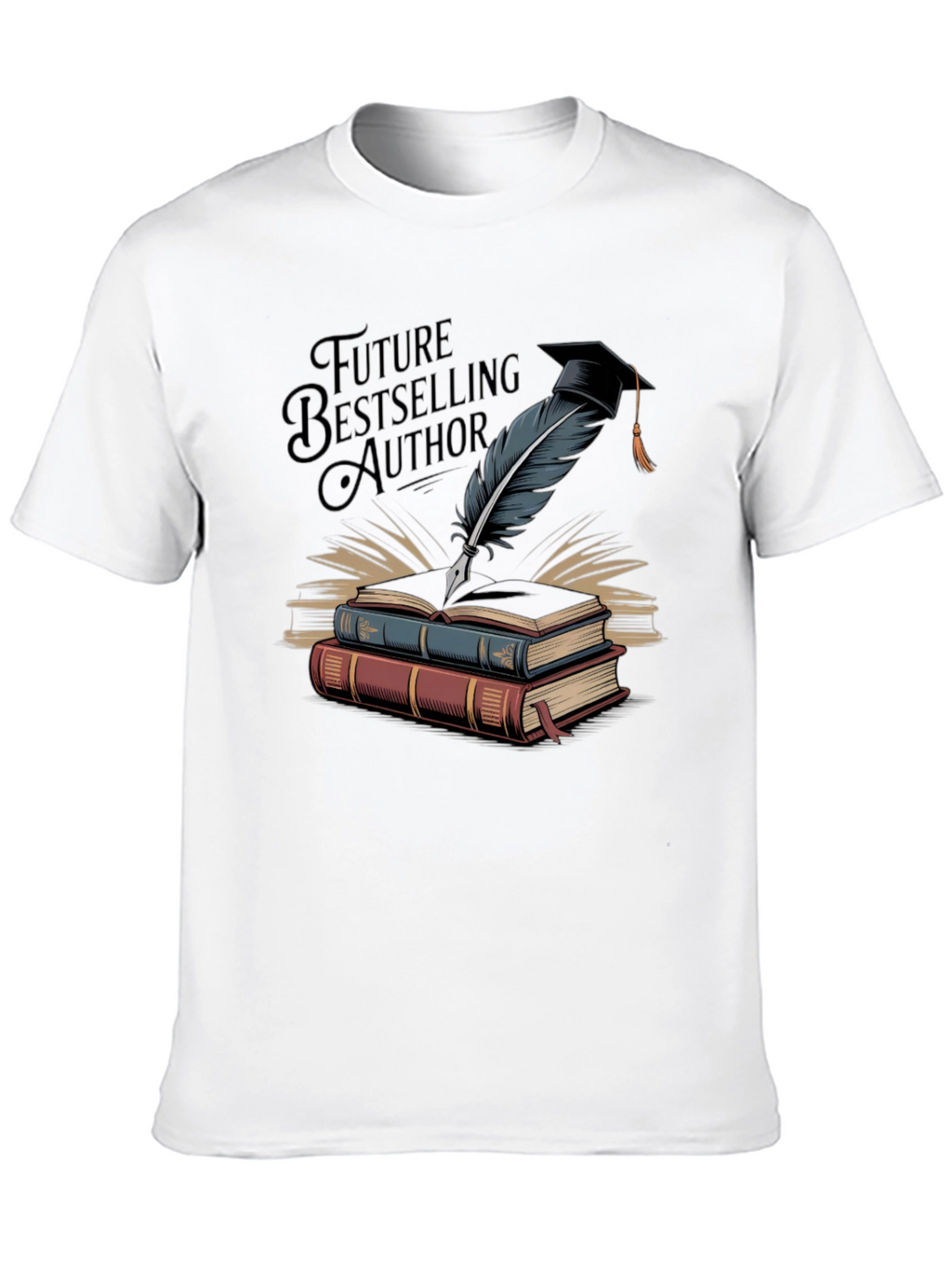 Future Bestselling Author Black T-Shirt