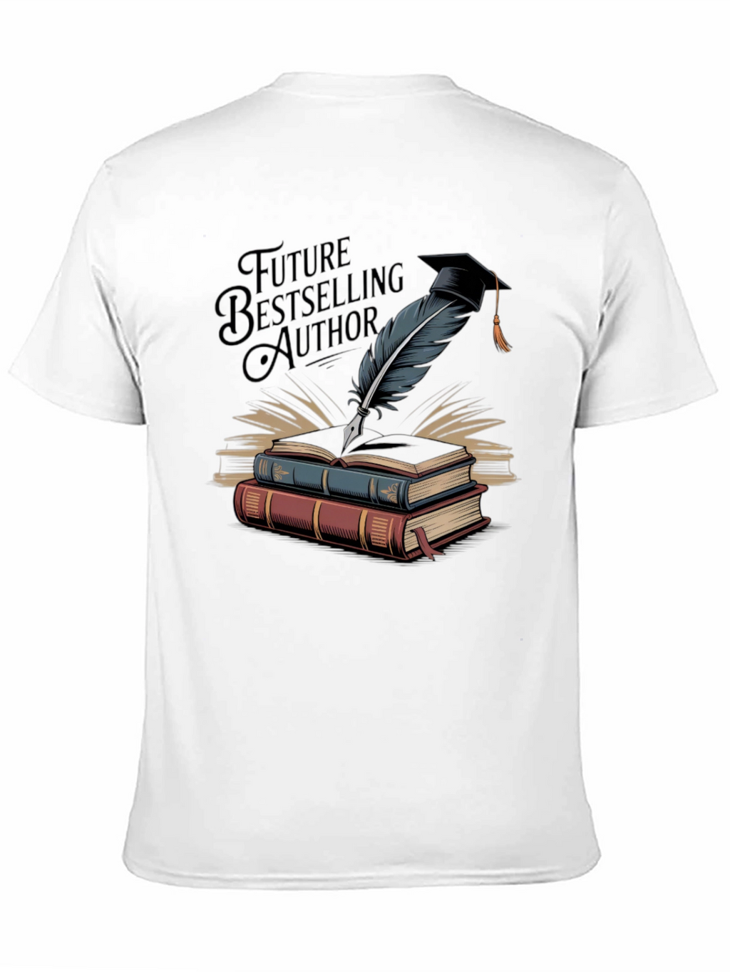 Future Bestselling Author Black T-Shirt