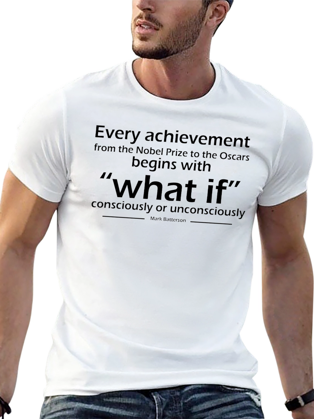 Inspirational What If Graphic T-Shirt