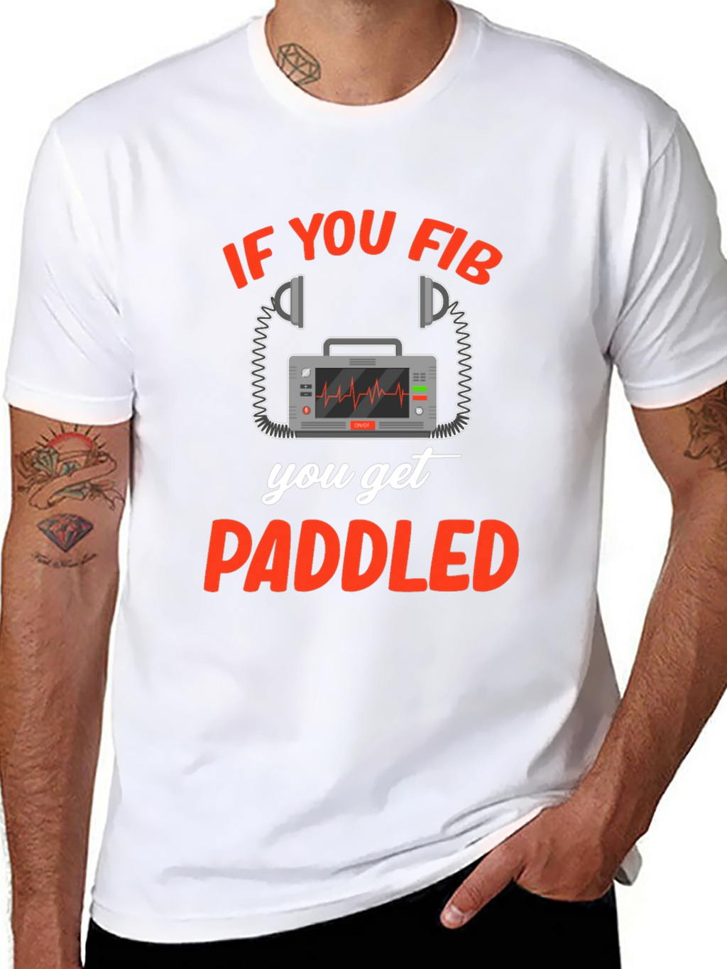 If You Fib You Get Paddled T-Shirt