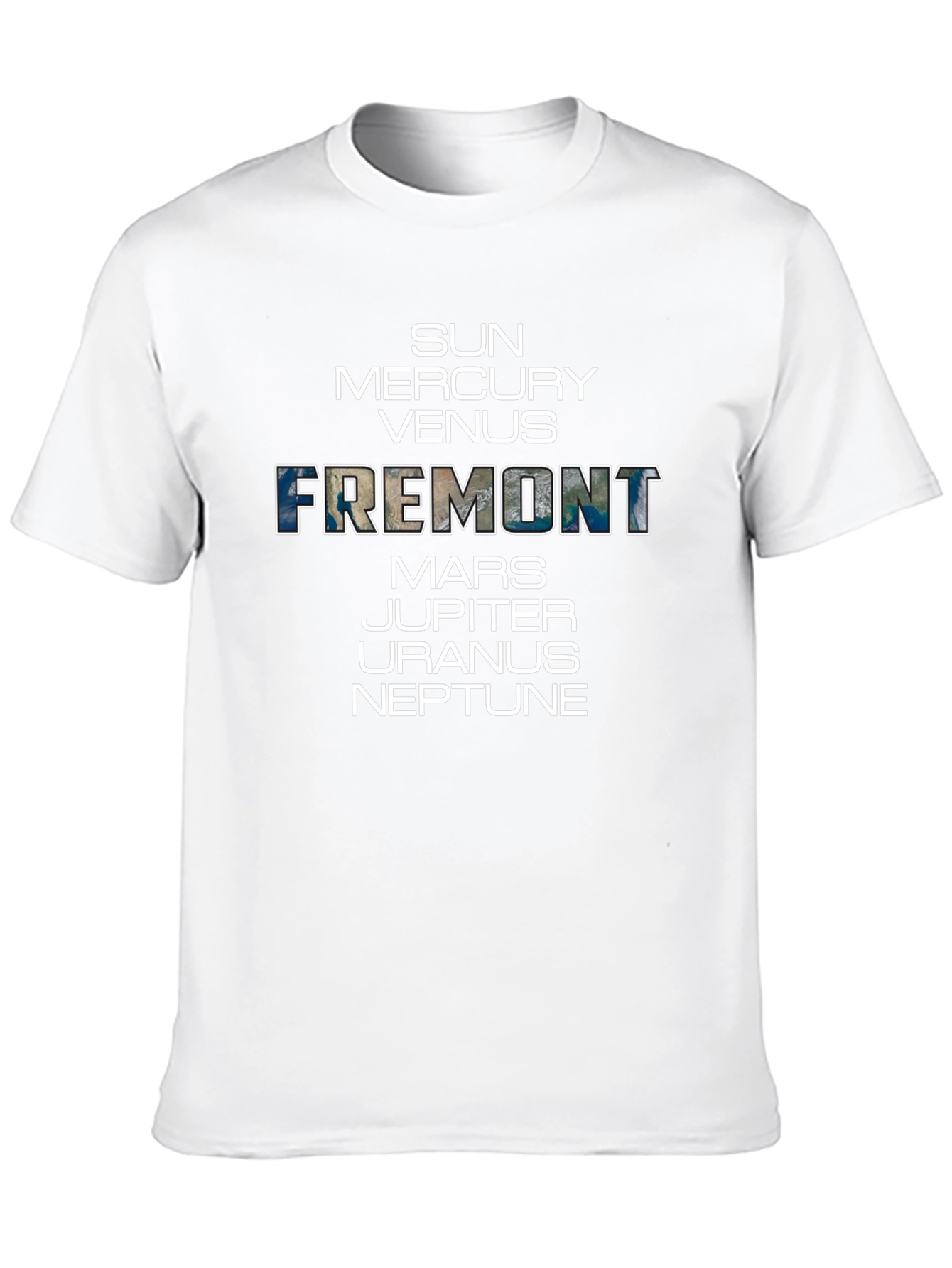 Planets Fremont Graphic T-Shirt