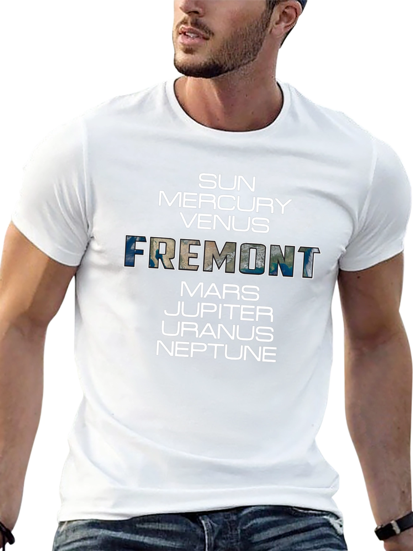 Planets Fremont Graphic T-Shirt