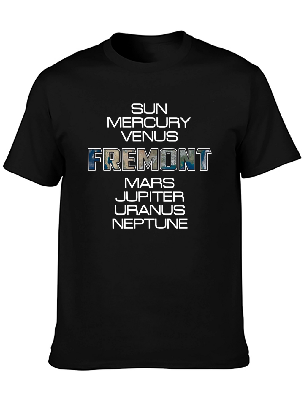 Planets Fremont Graphic T-Shirt