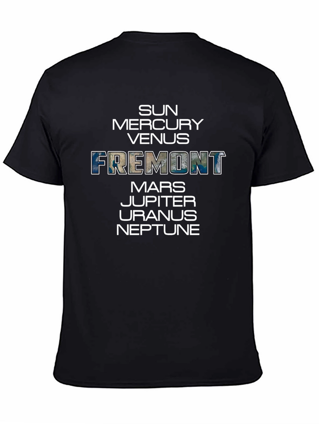 Planets Fremont Graphic T-Shirt