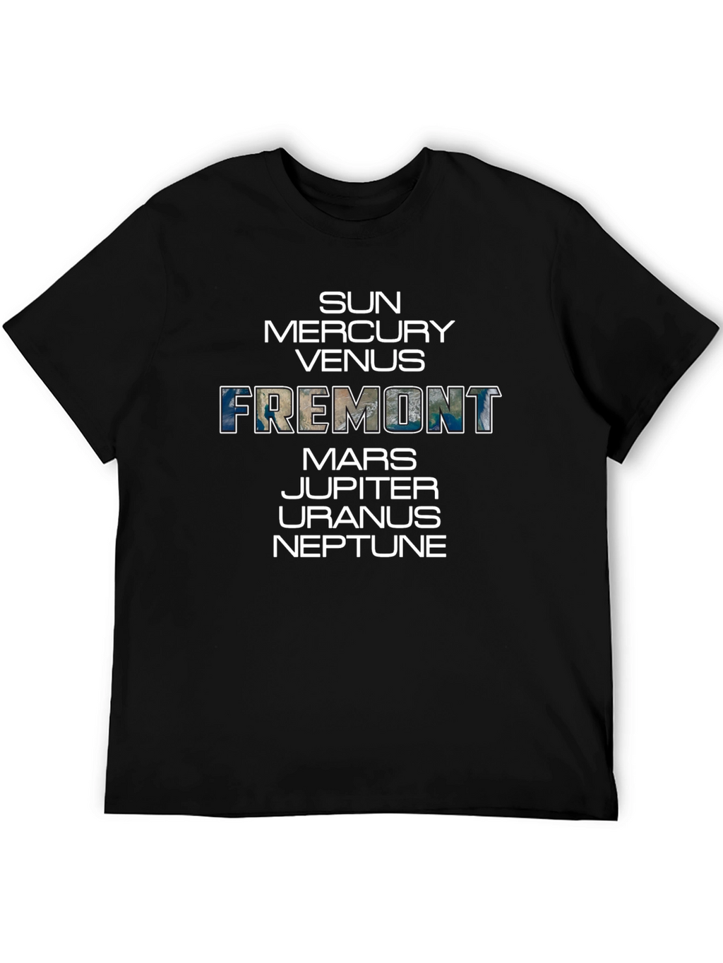 Planets Fremont Graphic T-Shirt