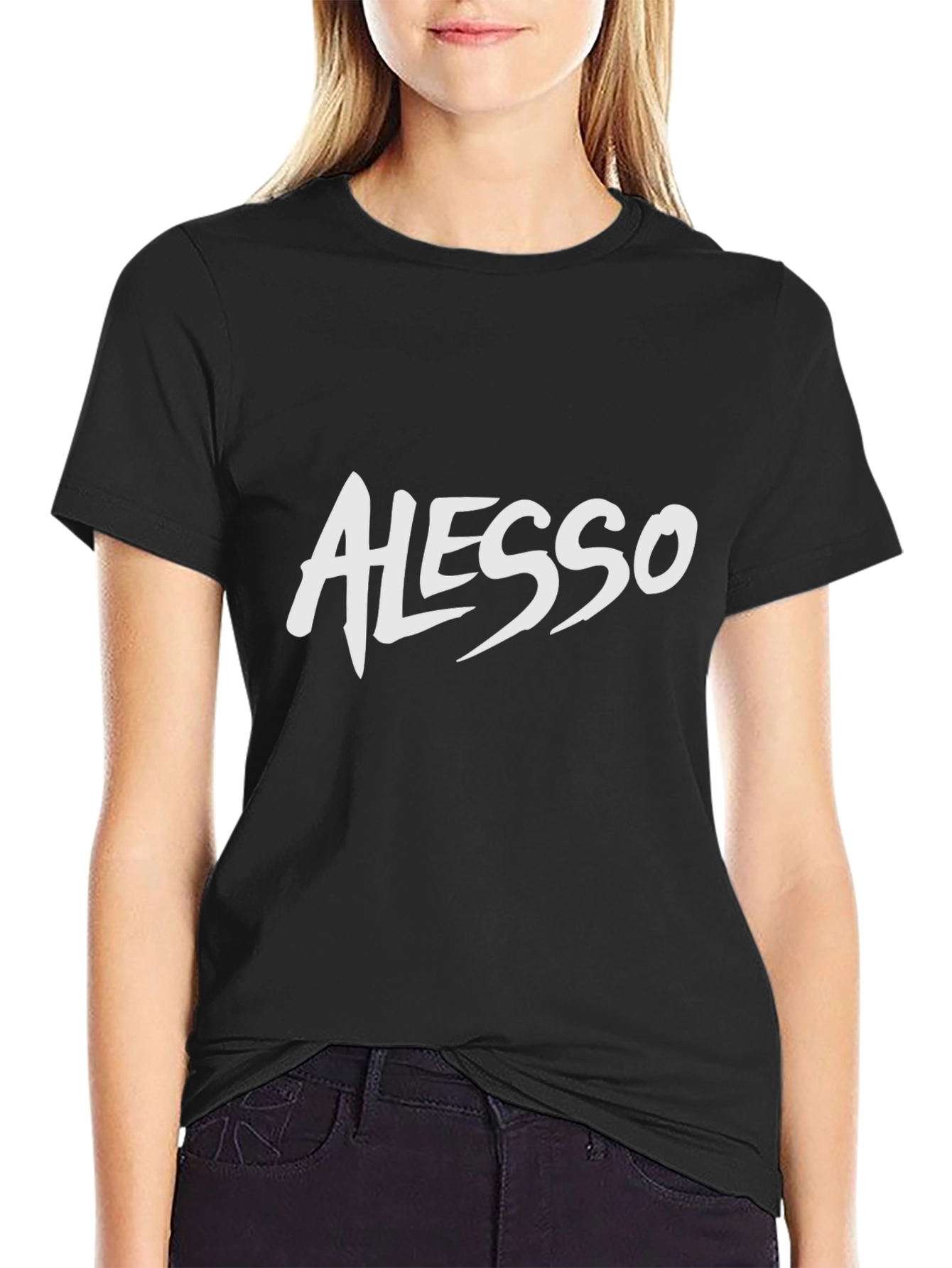 Alesso Graphic T-Shirt - Black Cotton Tee