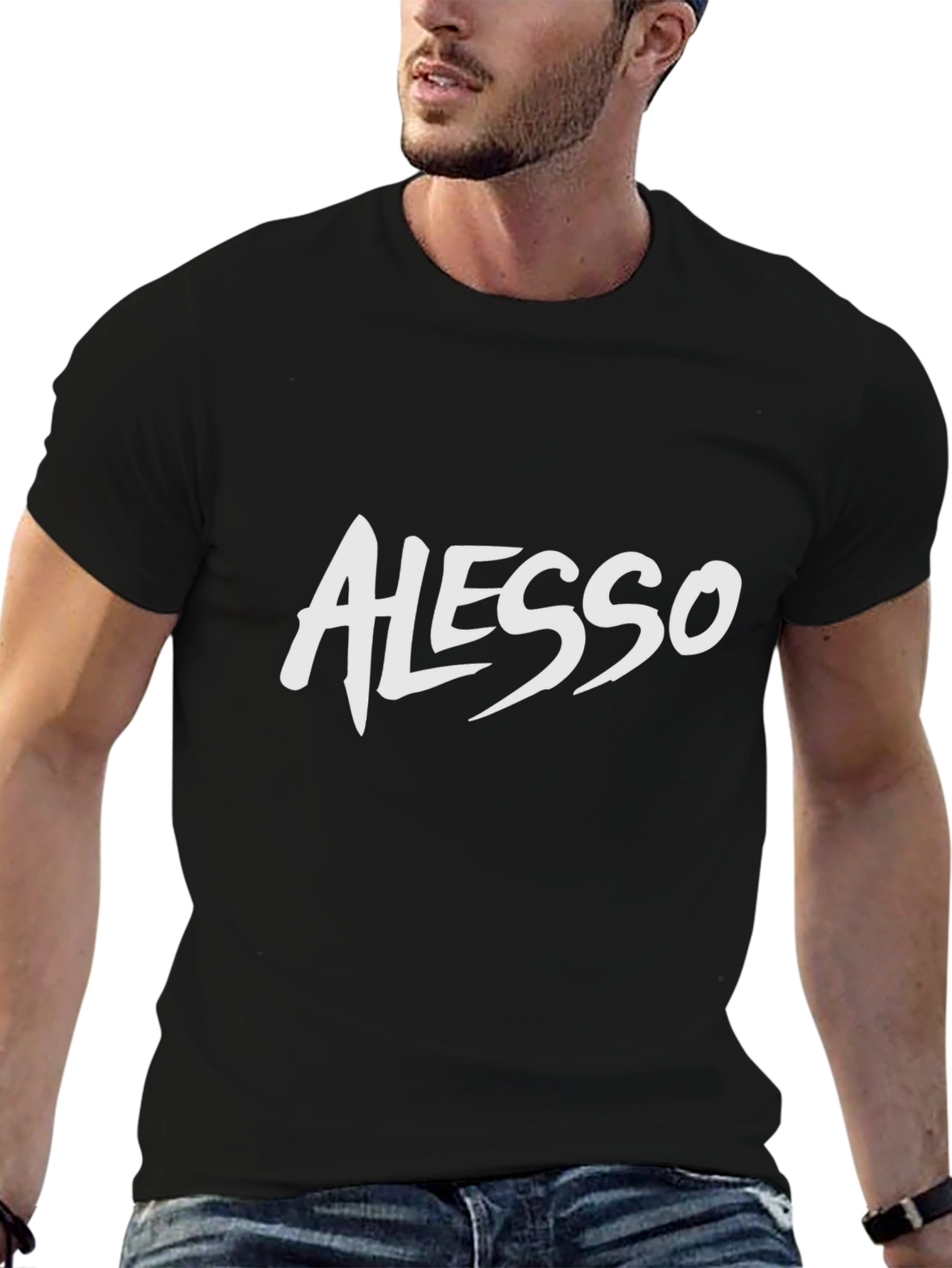 Alesso Graphic T-Shirt - Black Cotton Tee