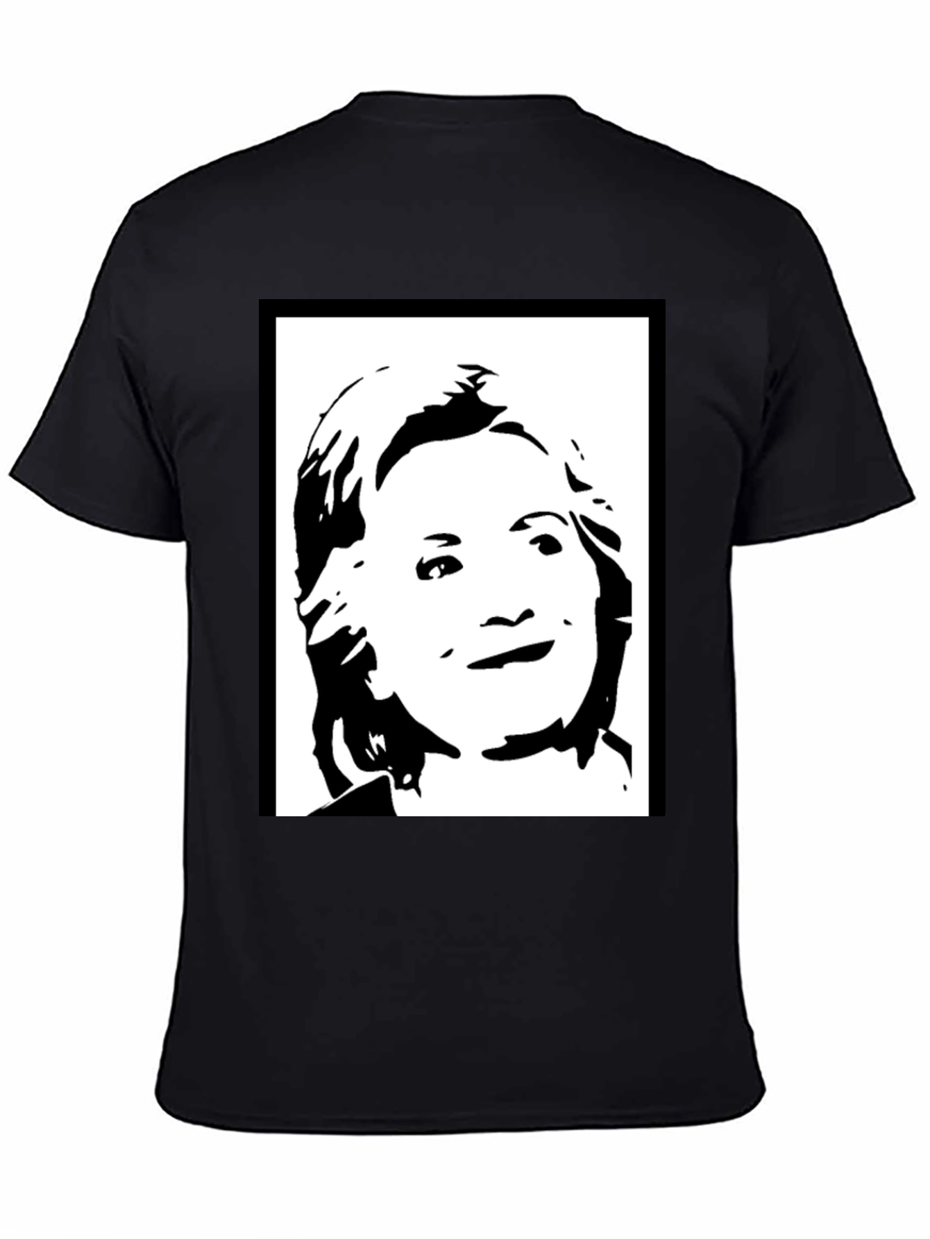 Hillary Clinton Graphic T-Shirt - Black