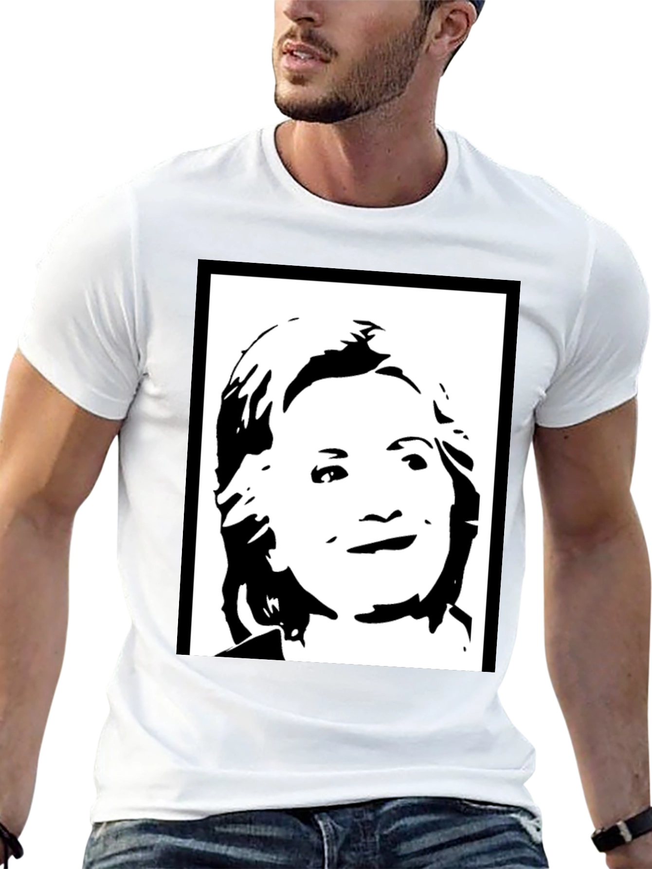 Hillary Clinton Graphic T-Shirt - Black