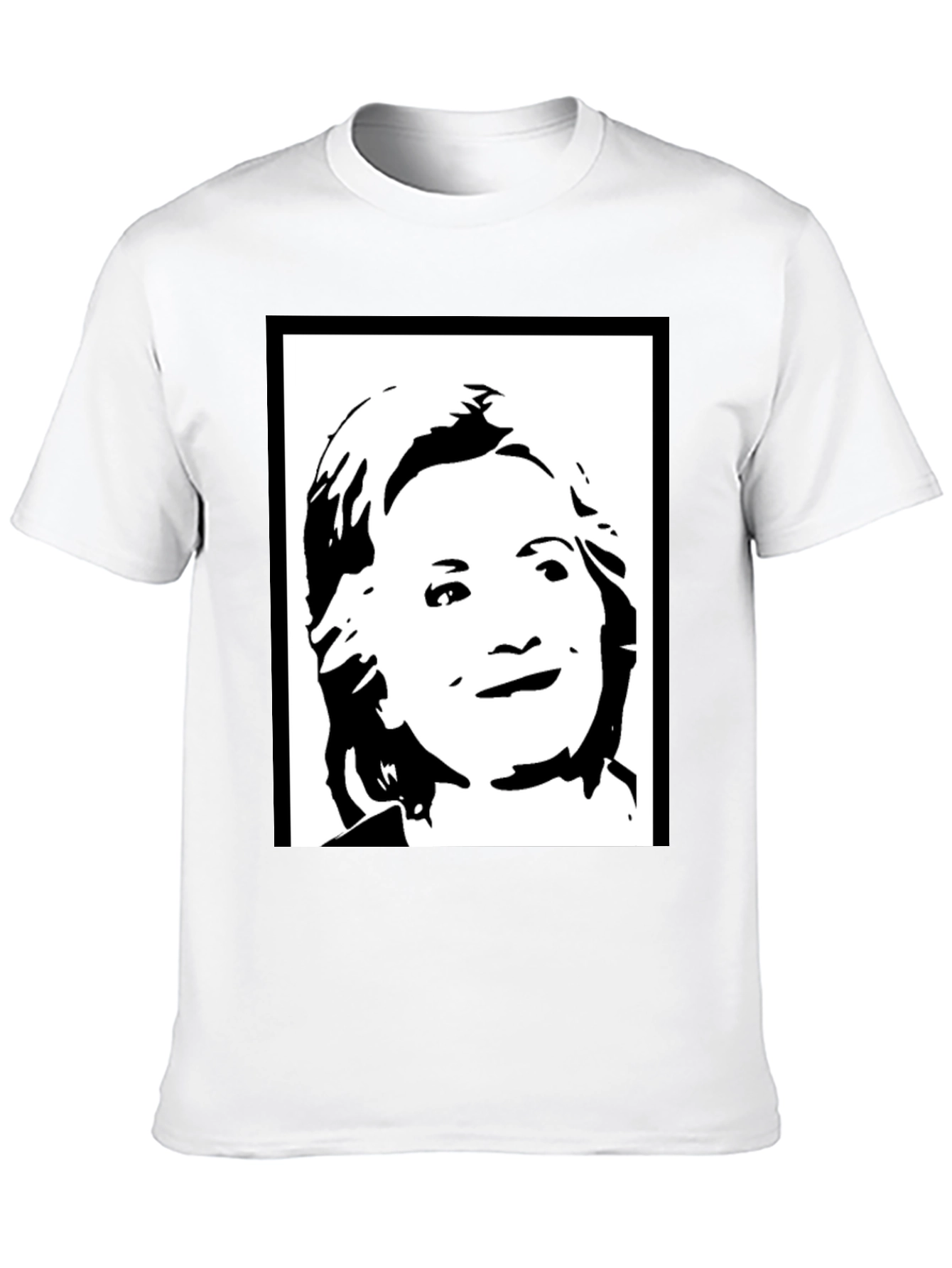 Hillary Clinton Graphic T-Shirt - Black