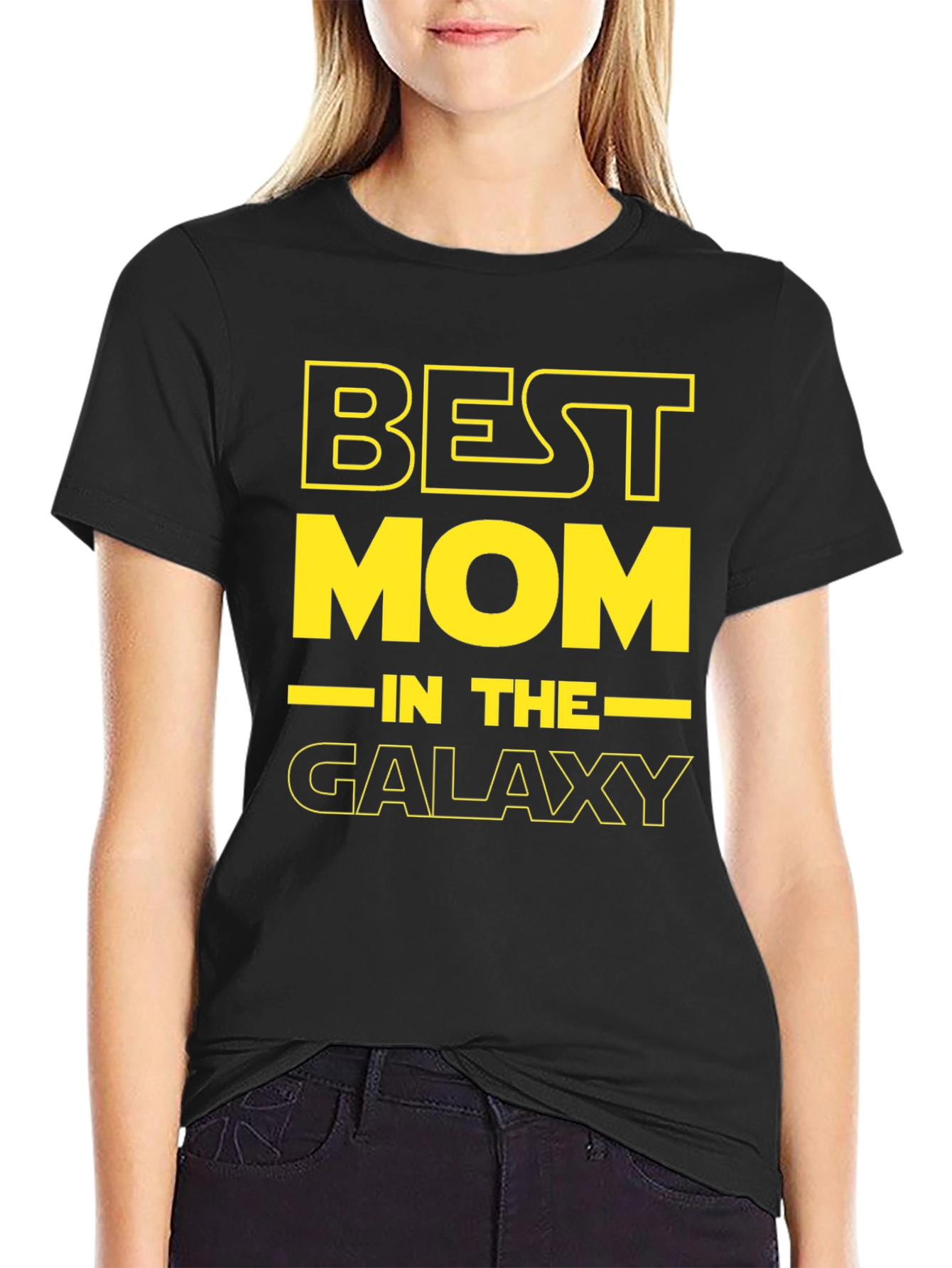 Best Mom in The Galaxy T-Shirt - Star Wars Inspired