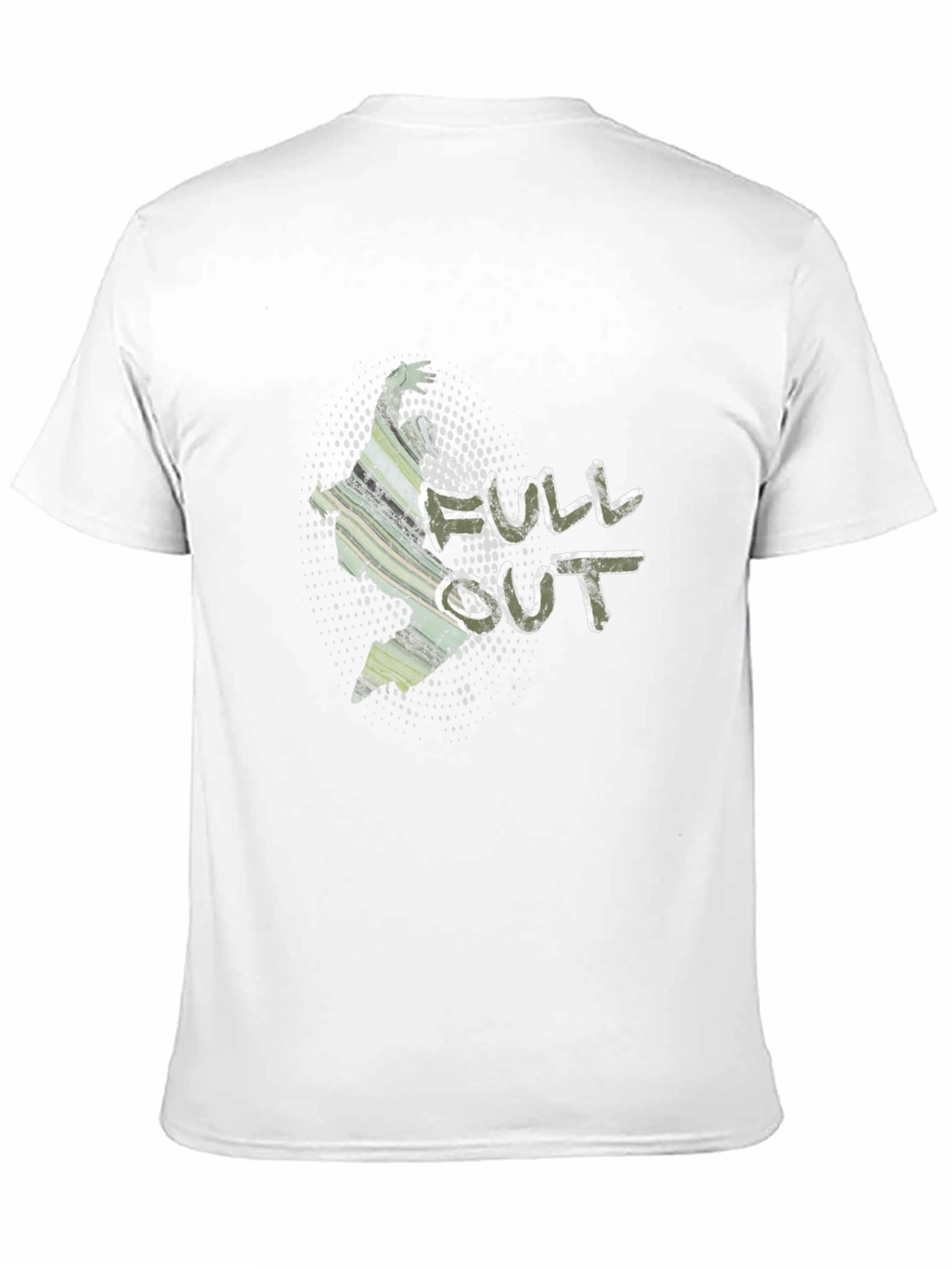 Full Out Graphic Black T-Shirt