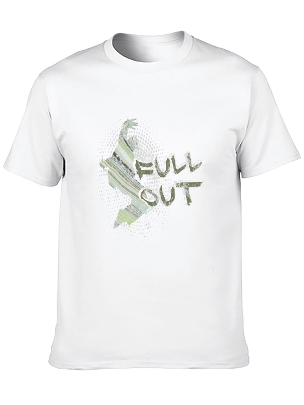 Full Out Graphic Black T-Shirt
