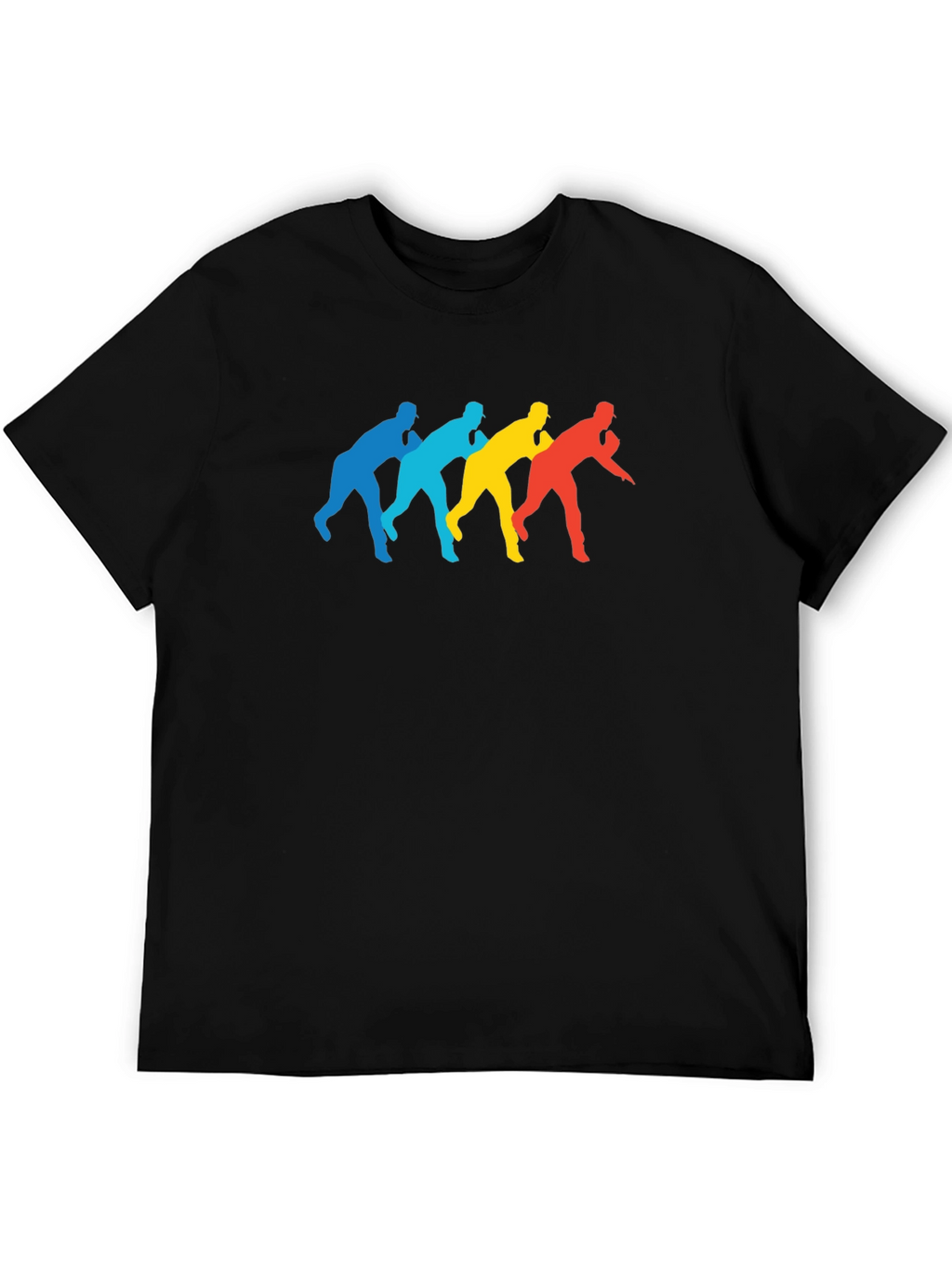 Retro Baseball Thrower Graphic Tee