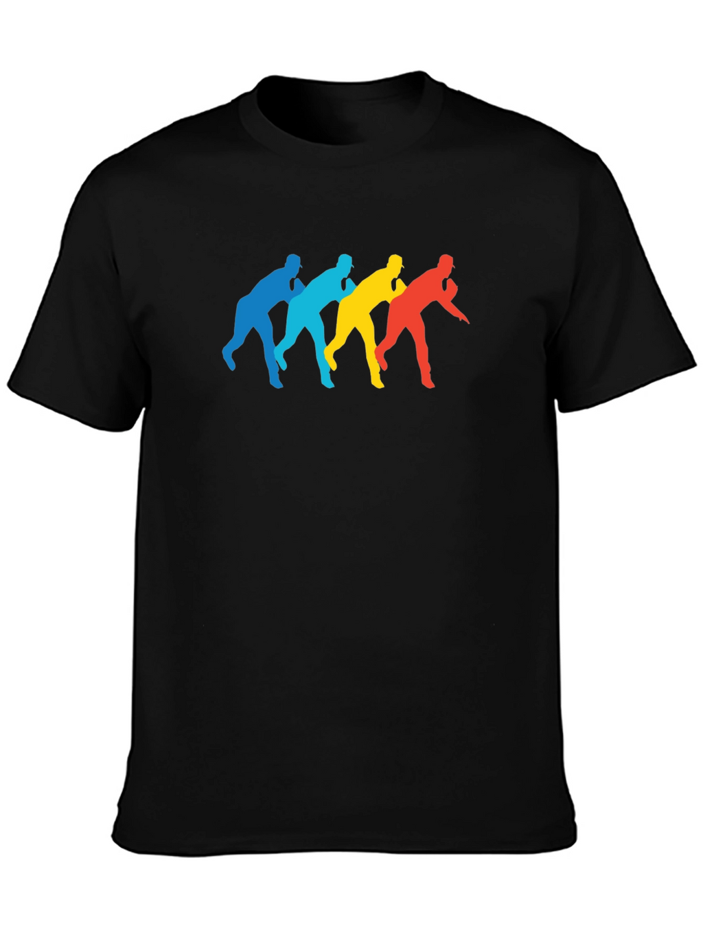 Retro Baseball Thrower Graphic Tee