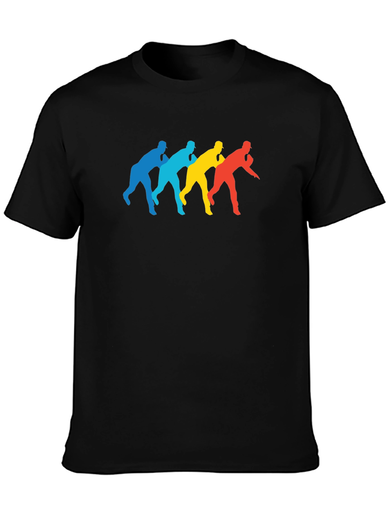 Retro Baseball Thrower Graphic Tee