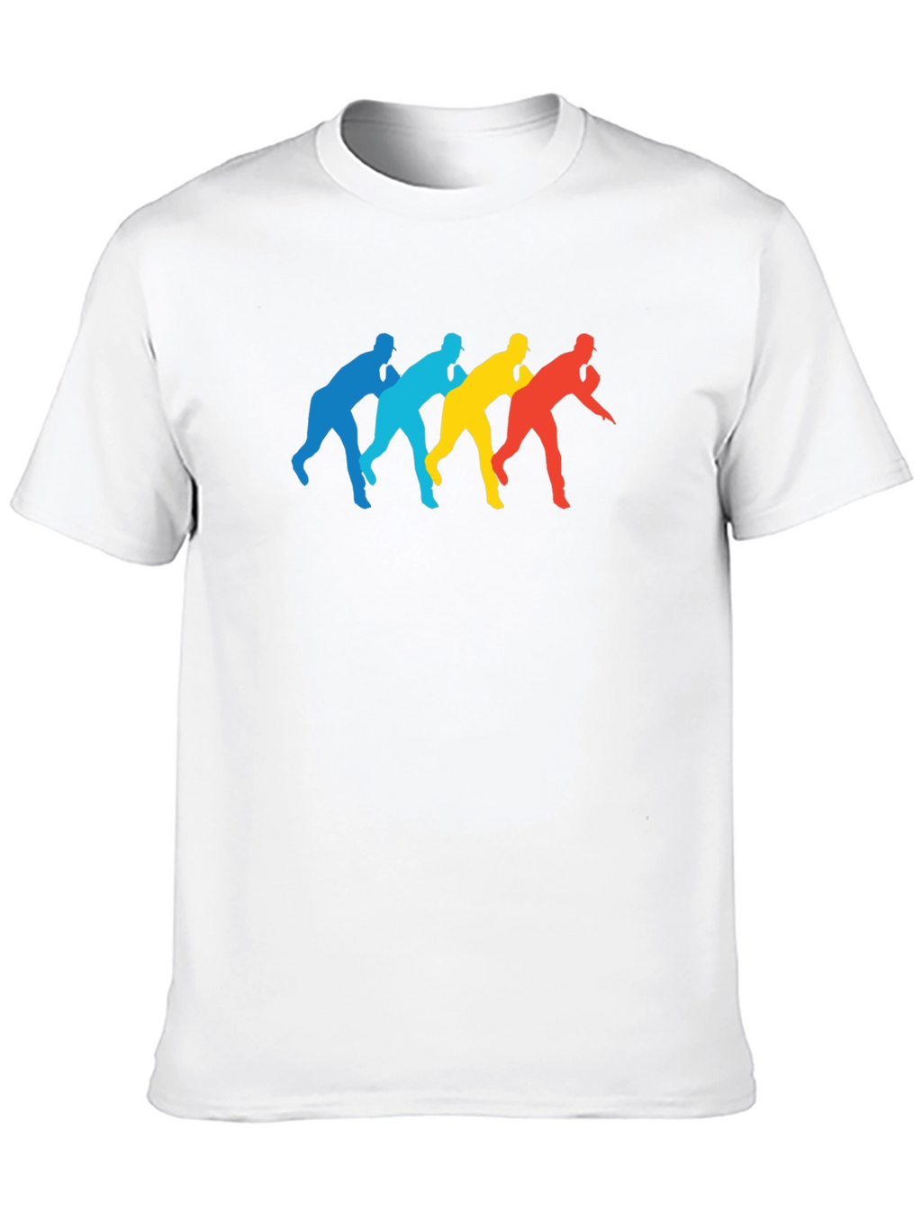 Retro Baseball Thrower Graphic Tee