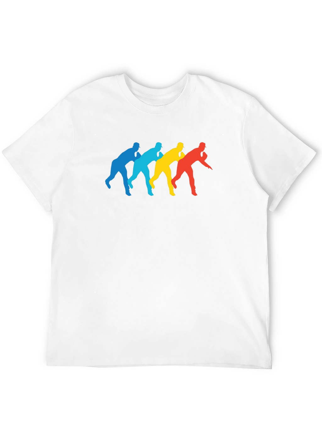 Retro Baseball Thrower Graphic Tee