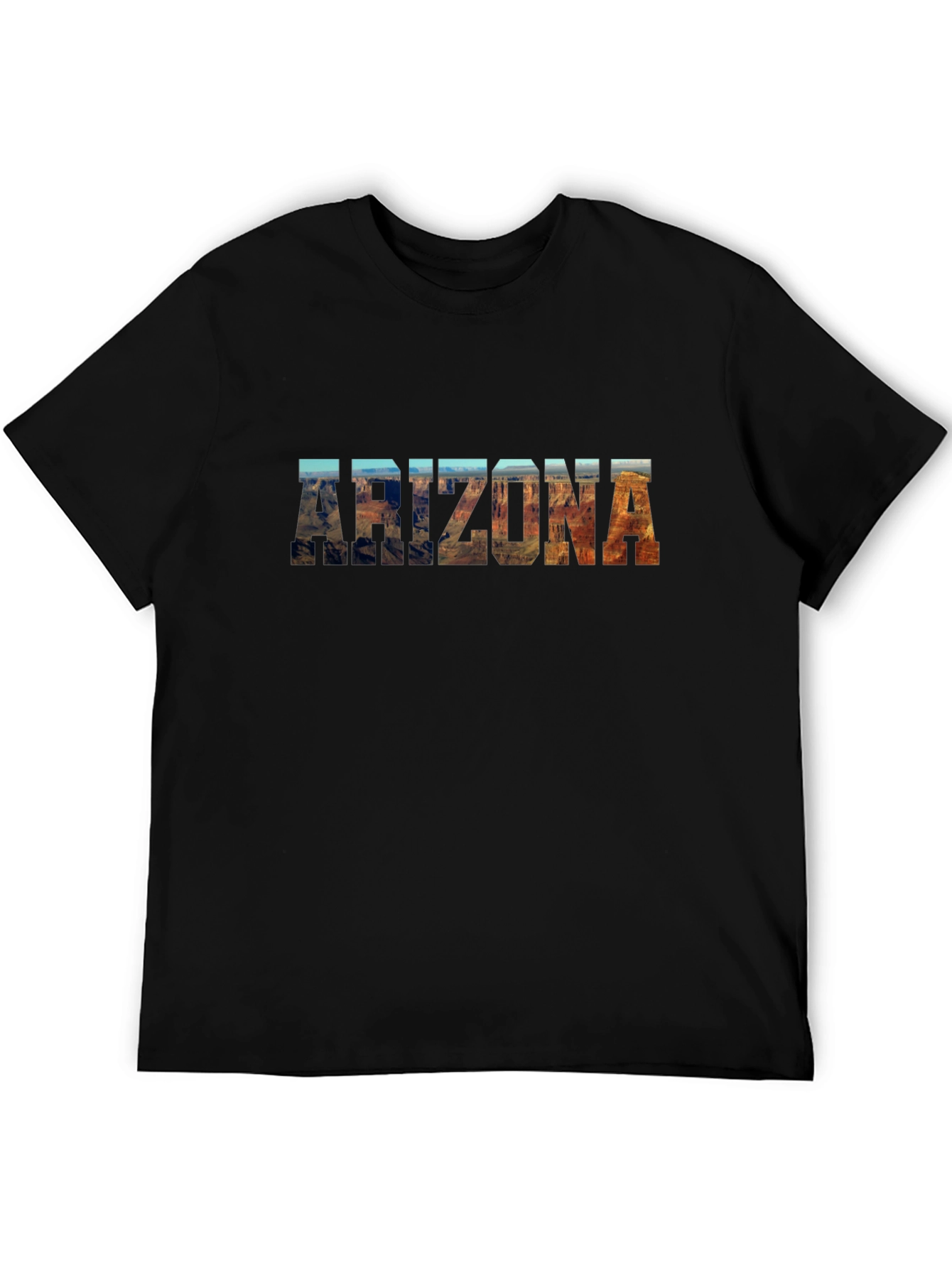 Arizona Scenic Graphic T-Shirt - Black