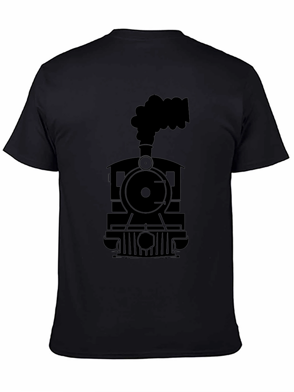 Steam Train Graphic Tee - Classic Locomotive Design