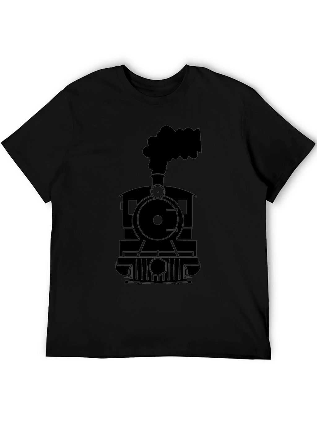 Steam Train Graphic Tee - Classic Locomotive Design