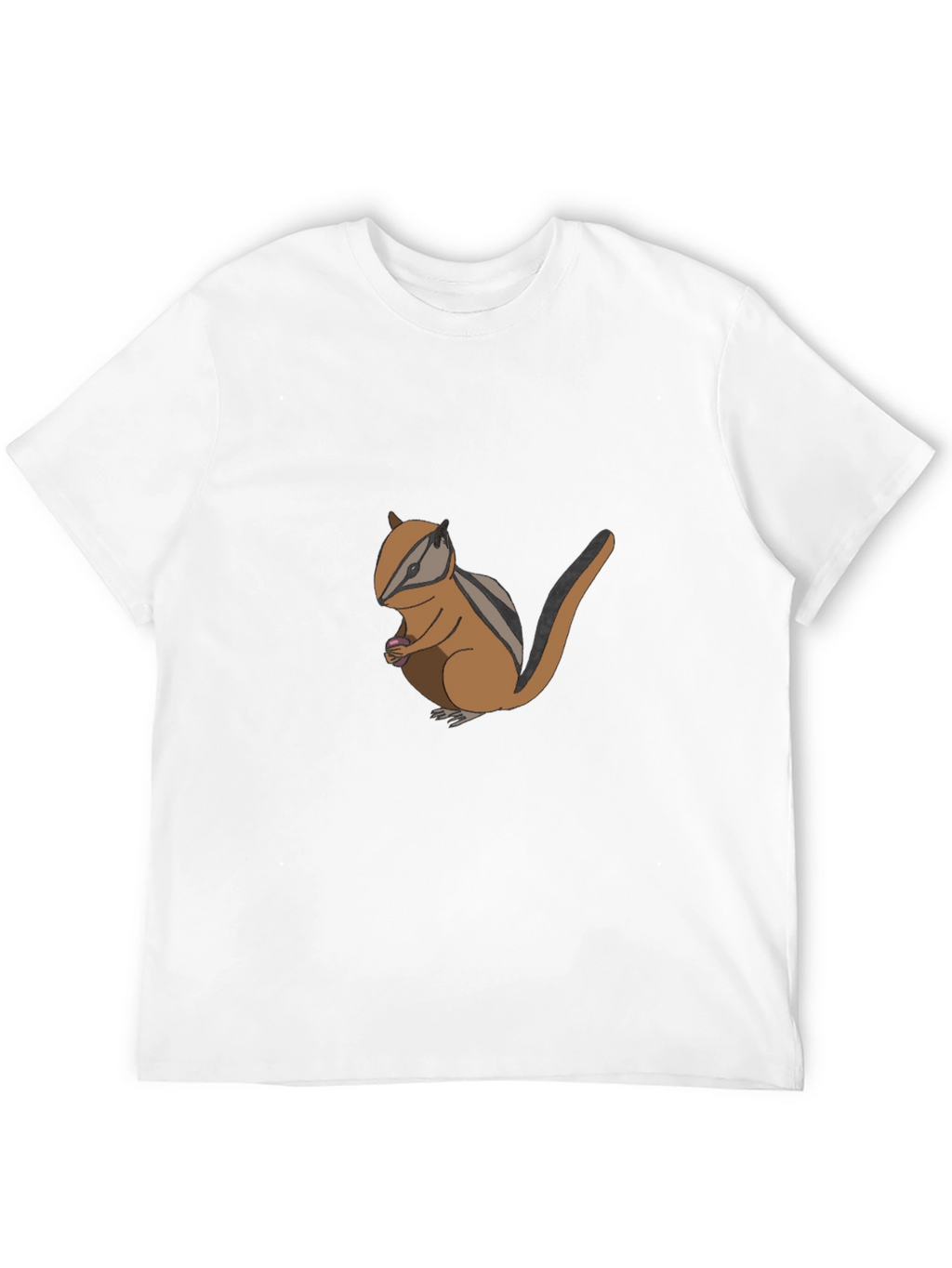 Chipmunk Graphic Tee - Cute Animal Print