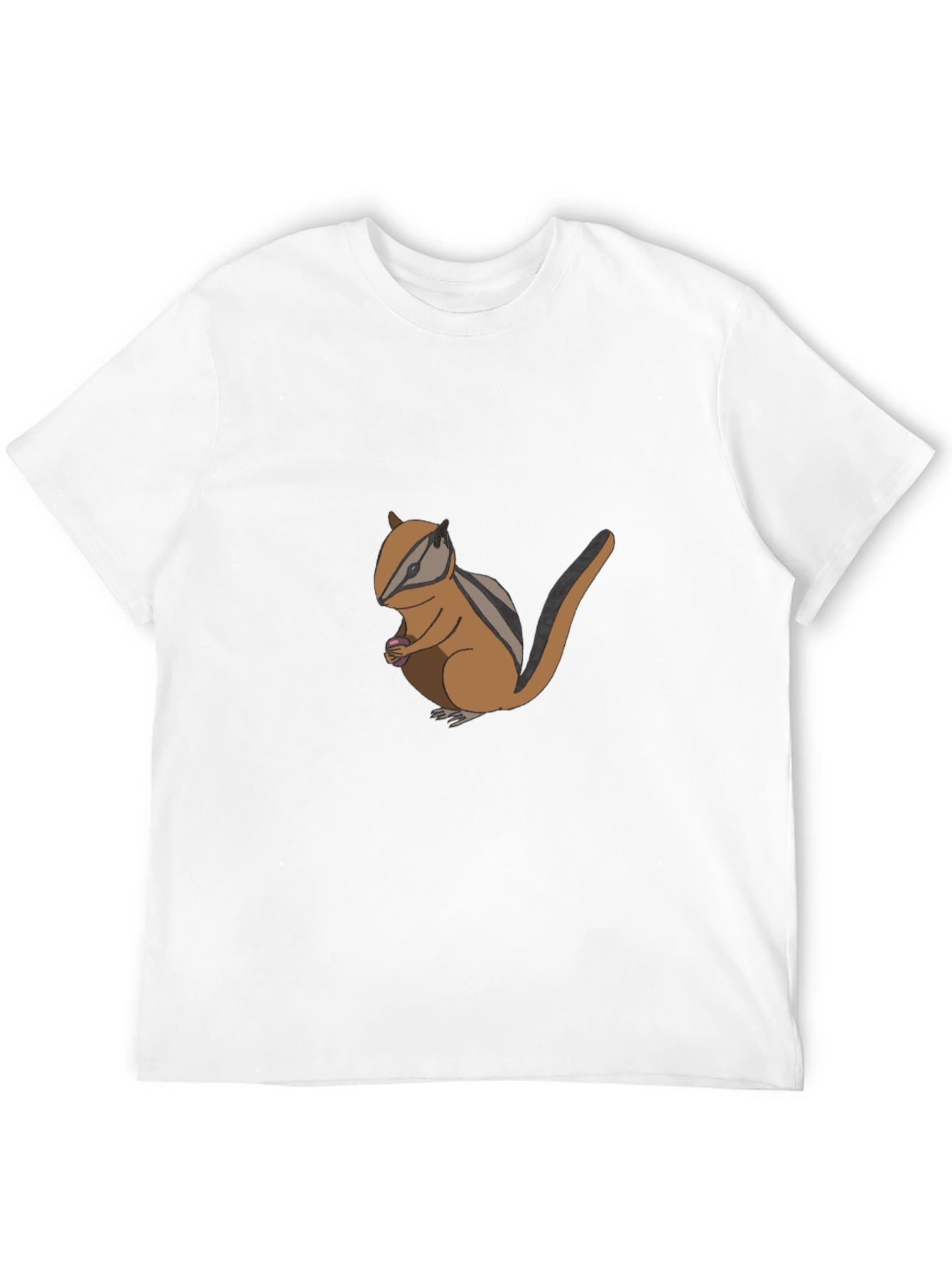 Chipmunk Graphic Tee - Cute Animal Print