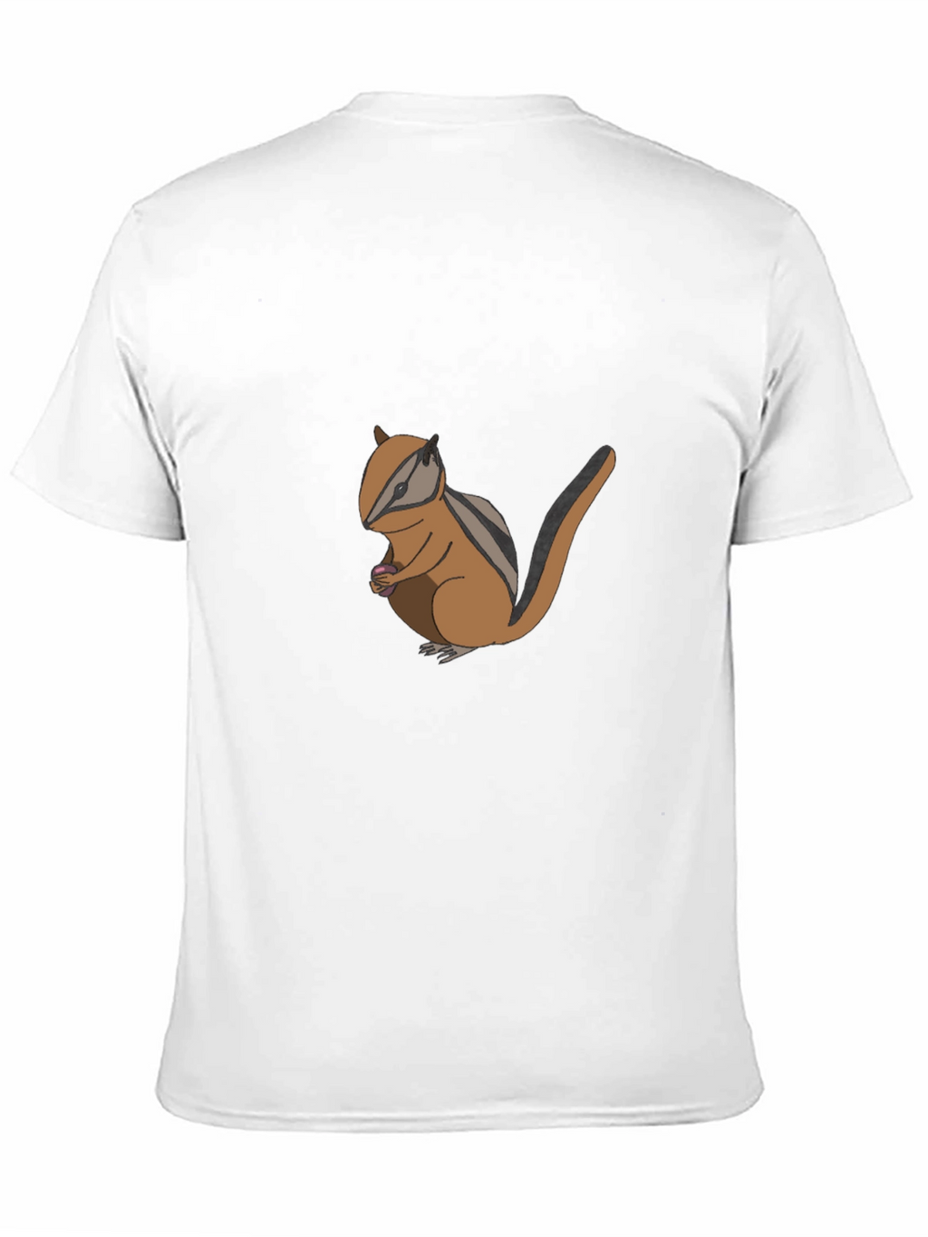Chipmunk Graphic Tee - Cute Animal Print