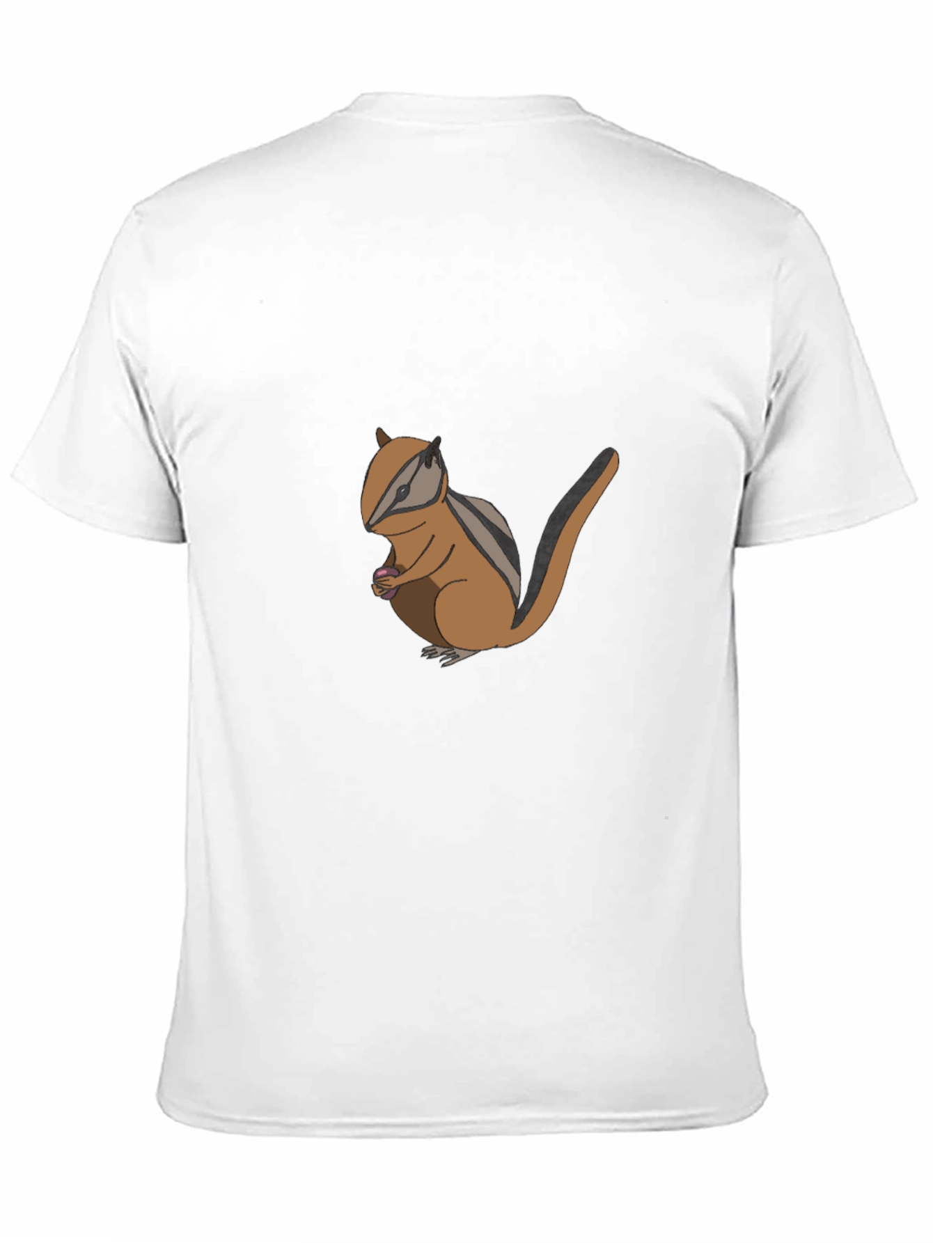 Chipmunk Graphic Tee - Cute Animal Print