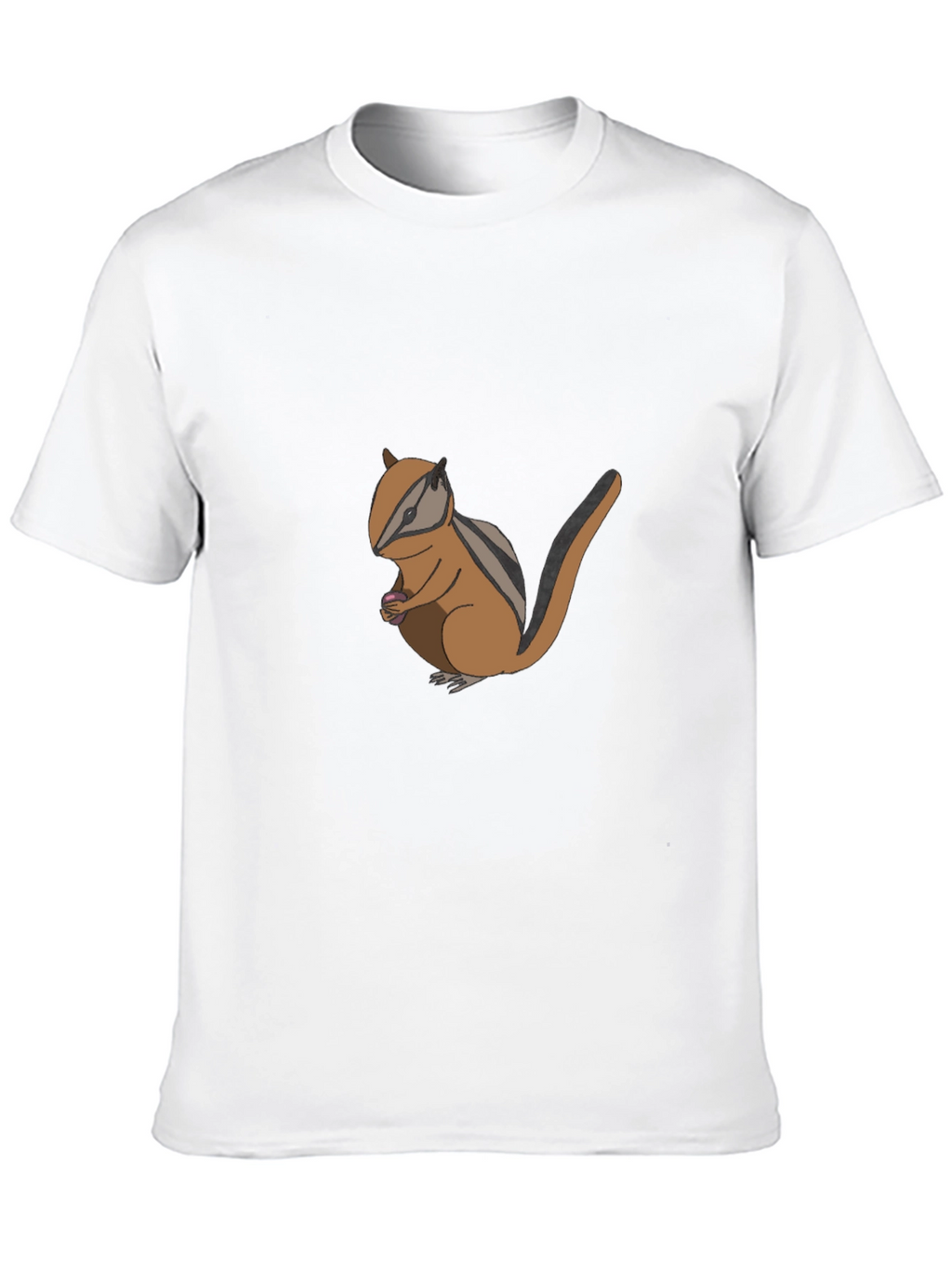 Chipmunk Graphic Tee - Cute Animal Print
