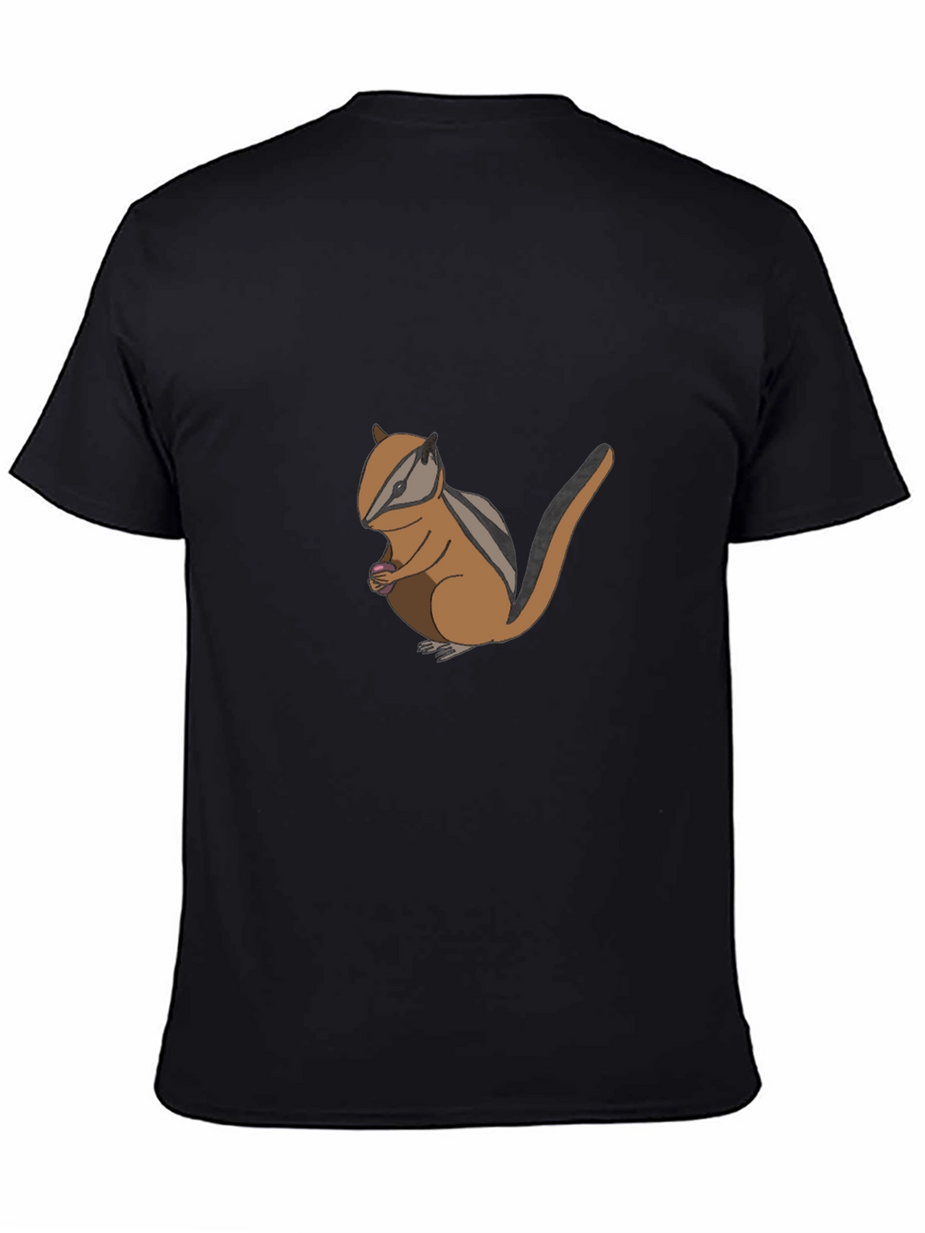 Chipmunk Graphic Tee - Cute Animal Print