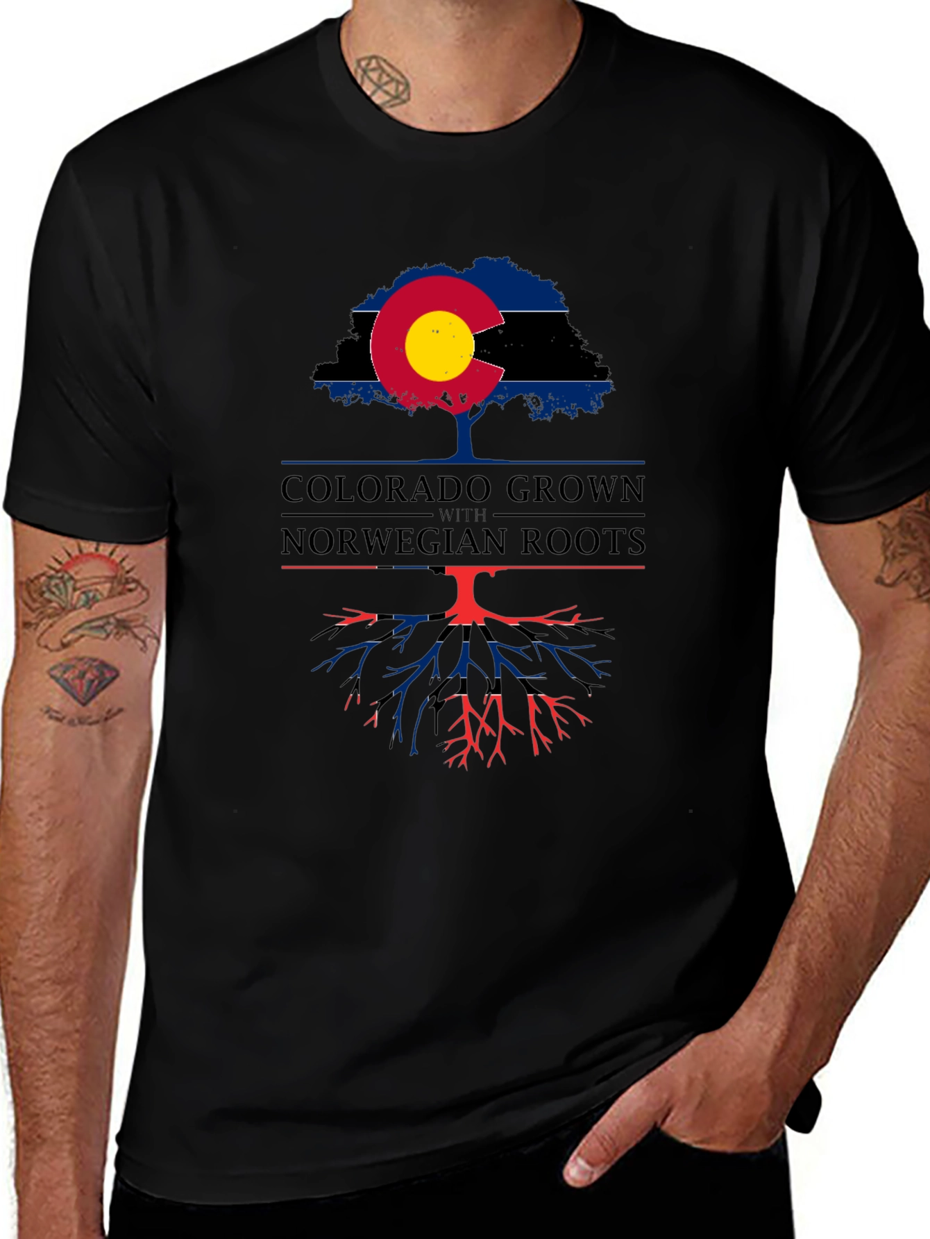 Colorado Grown Norwegian Roots Graphic Tee