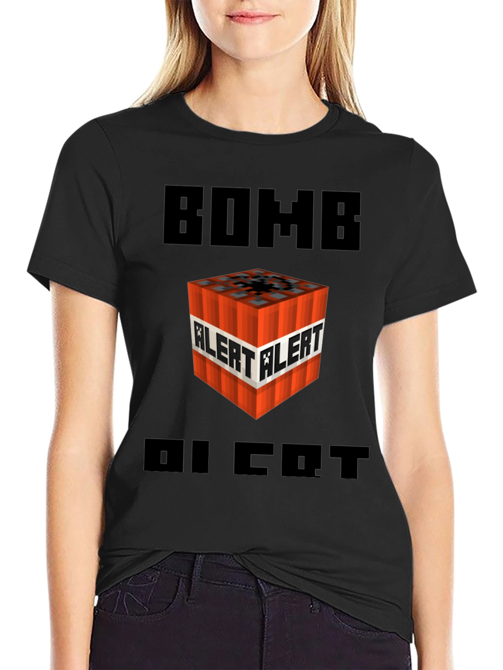 Minecraft TNT Bomb Alert T-Shirt