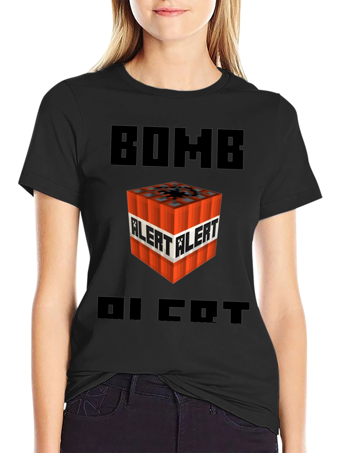 Minecraft TNT Bomb Alert T-Shirt